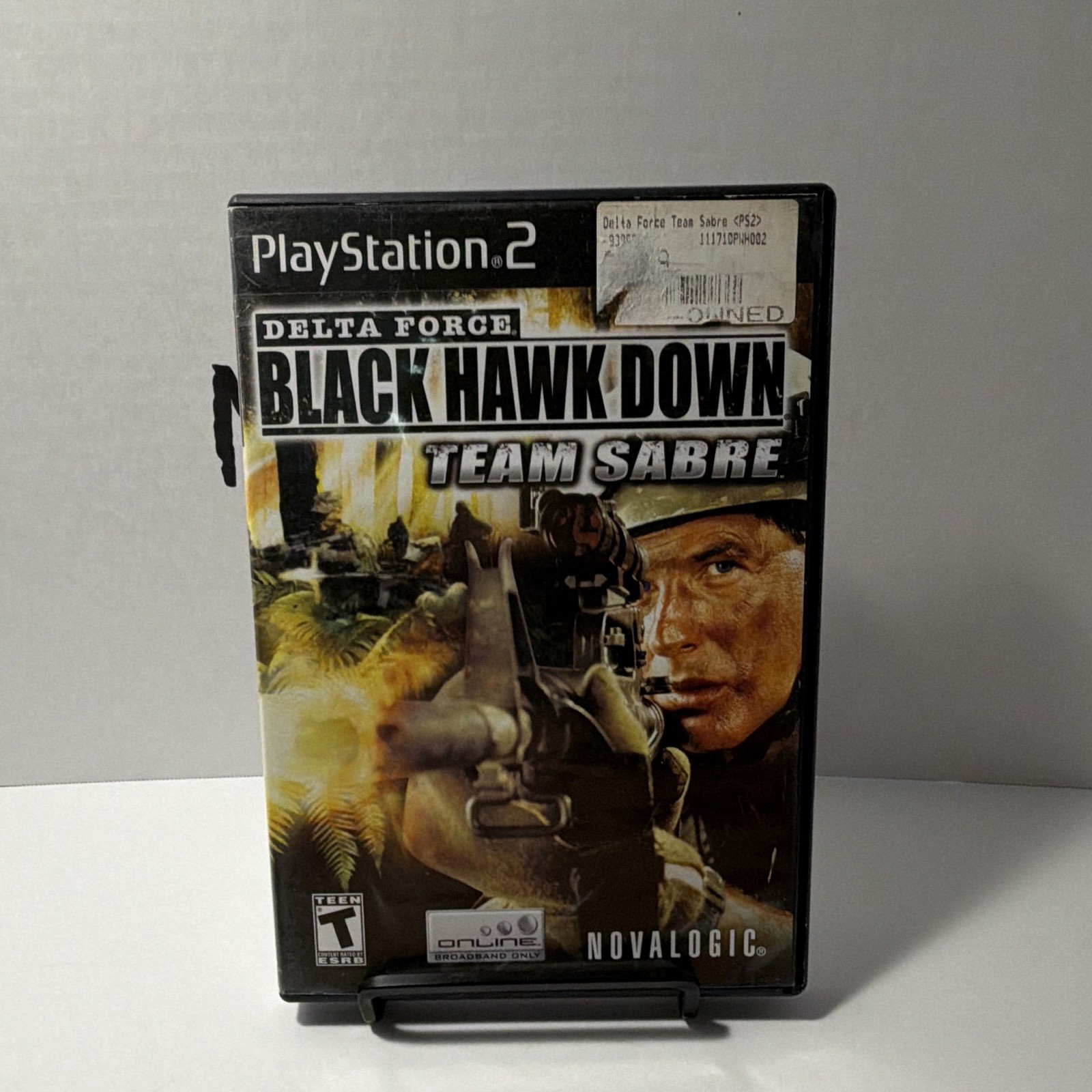 Delta Force Black Hawk Down Team Sabre PlayStation 2 Complete CIB TESTED