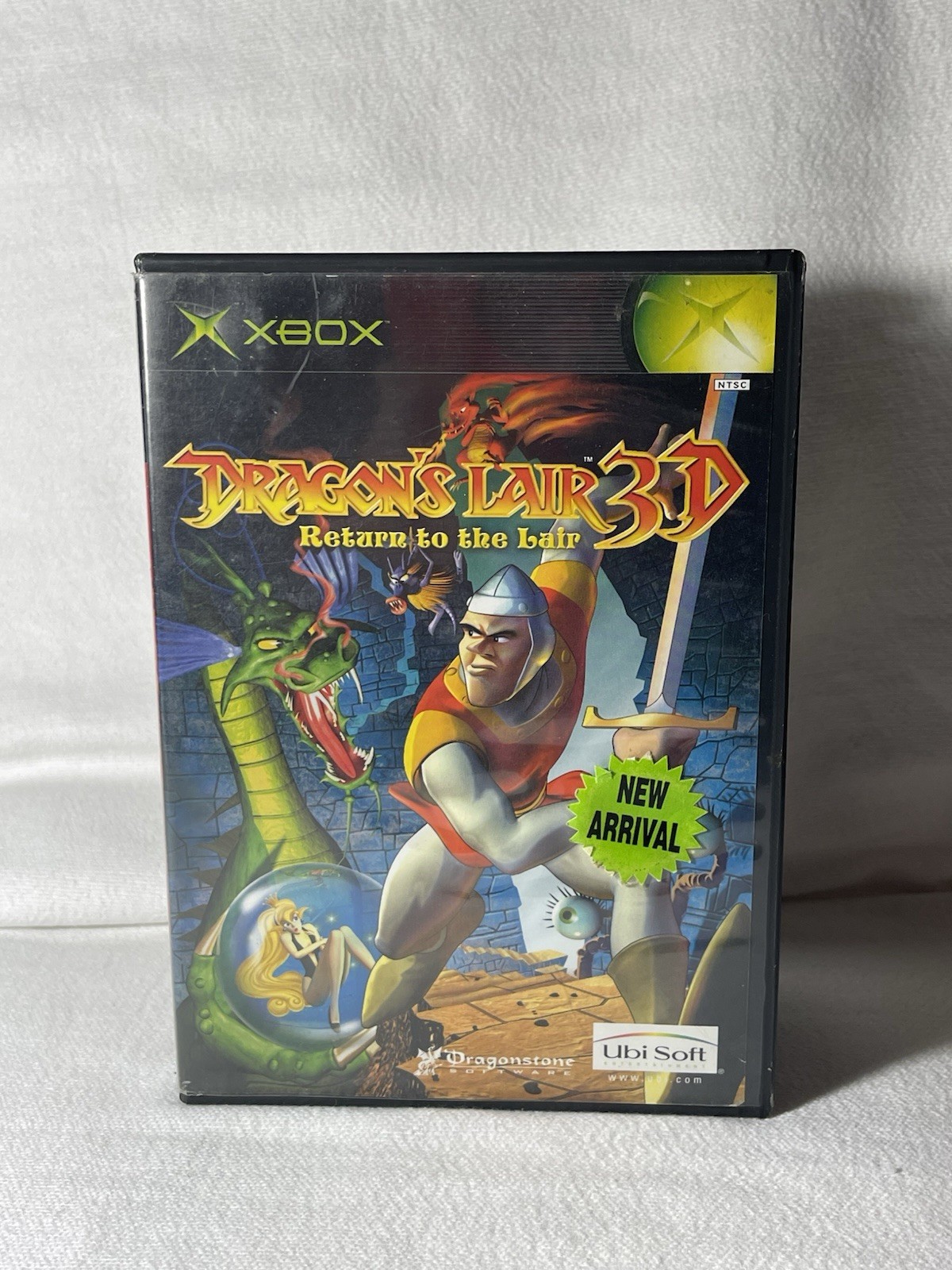 Dragon's Lair 3D: Return to the Lair ( Microsoft Xbox,2002) *No Manual* Tested