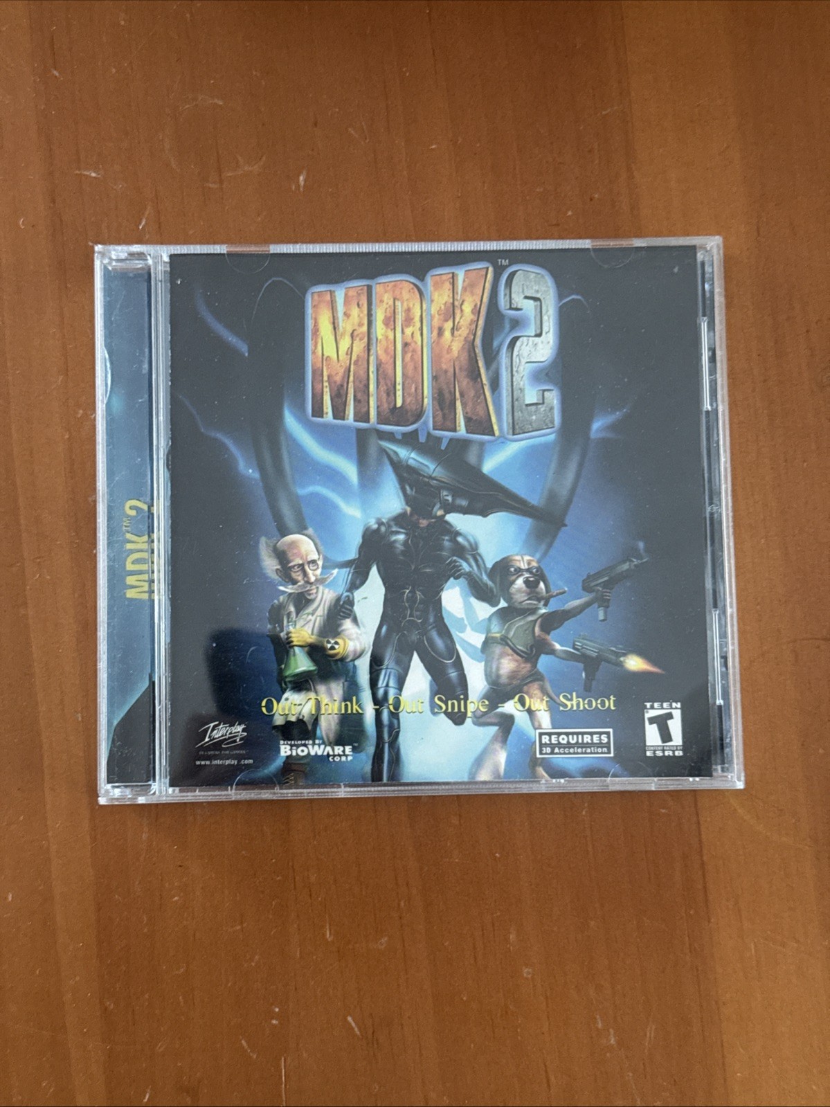 Vintage MDK 2  Game Interplay (PC, 2000), includes manual BioWare Corp