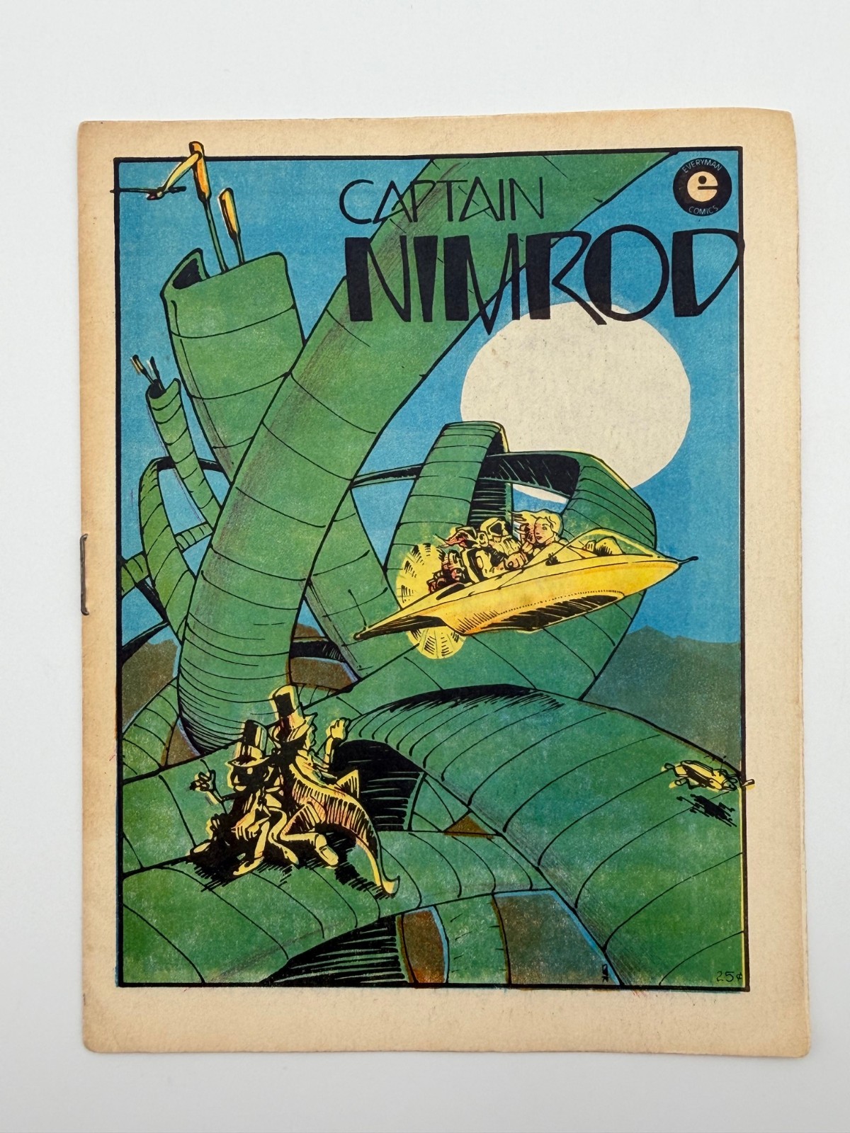 Vintage Everyman Mini-Comic Captain Nimrod Februrary 1979 Darrel Anderson