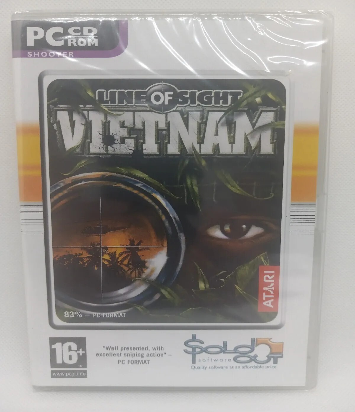 Line of Sight: Vietnam PC Game * Win 98/ME/XP/Vista/7/8 * Brand New & Sealed