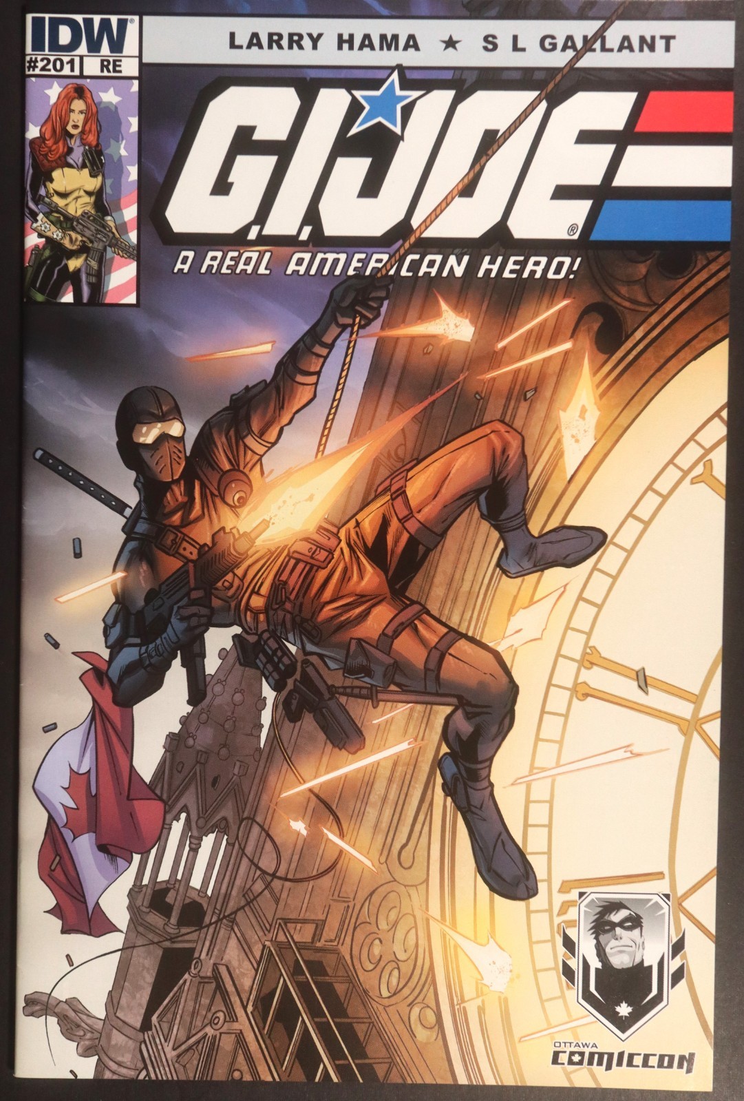 GI JOE A Real American Hero #20 | Comicon EXCLUSIVE VARIANT | HTF NM