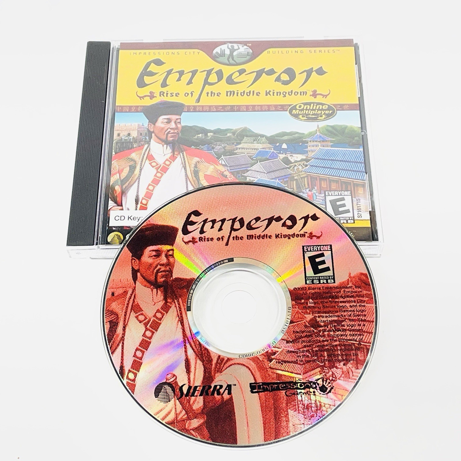 Emperor Rise of the Middle Kingdom PC CD-ROM