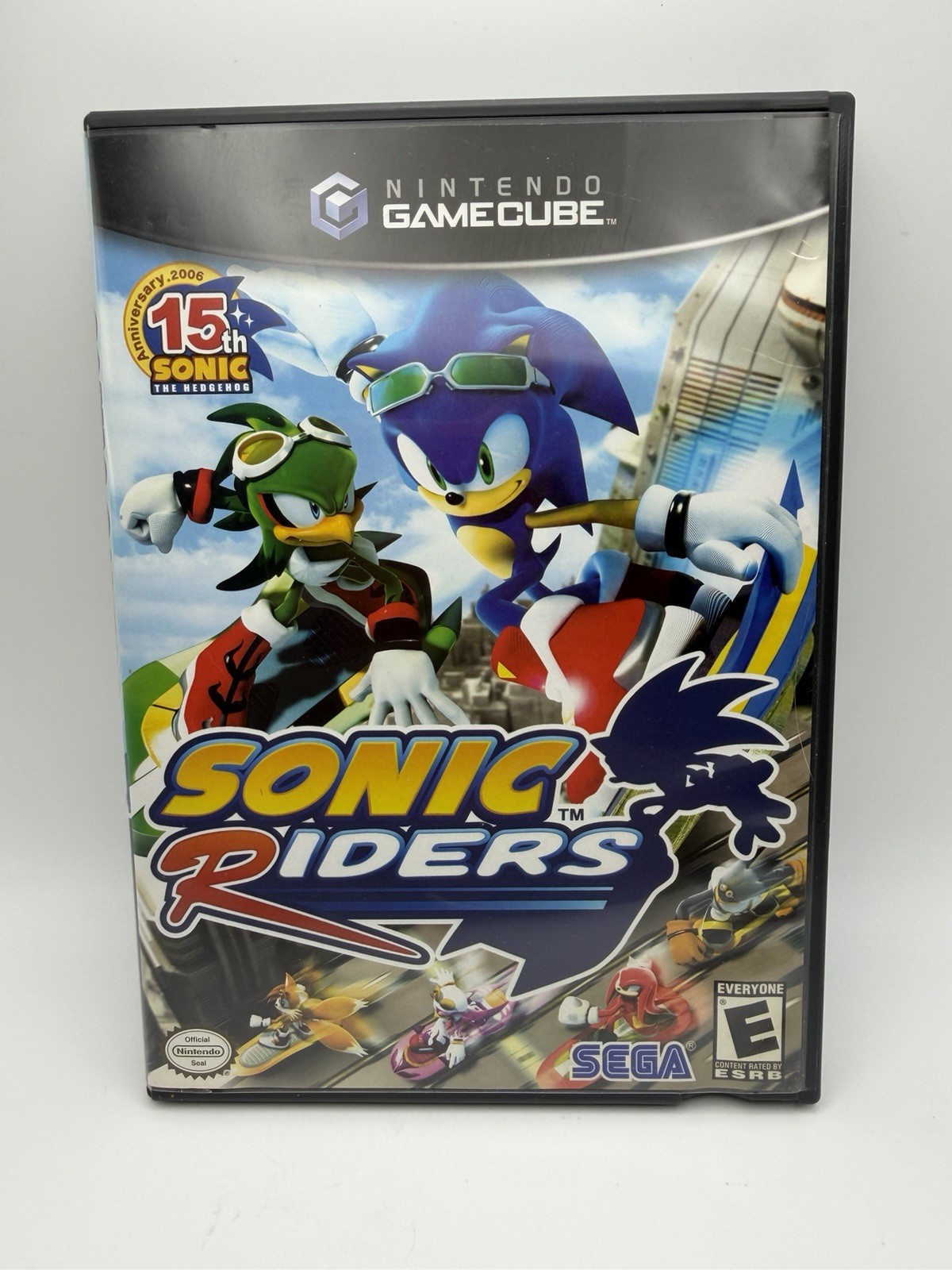 Sonic Riders (Nintendo GameCube) Black Label CIB Complete Tested & Working