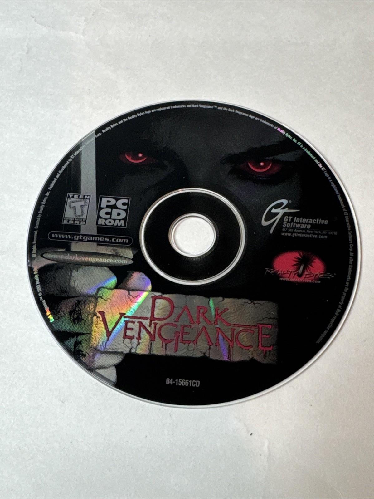 Dark Vengeance (PC, 1998) Jewel Case