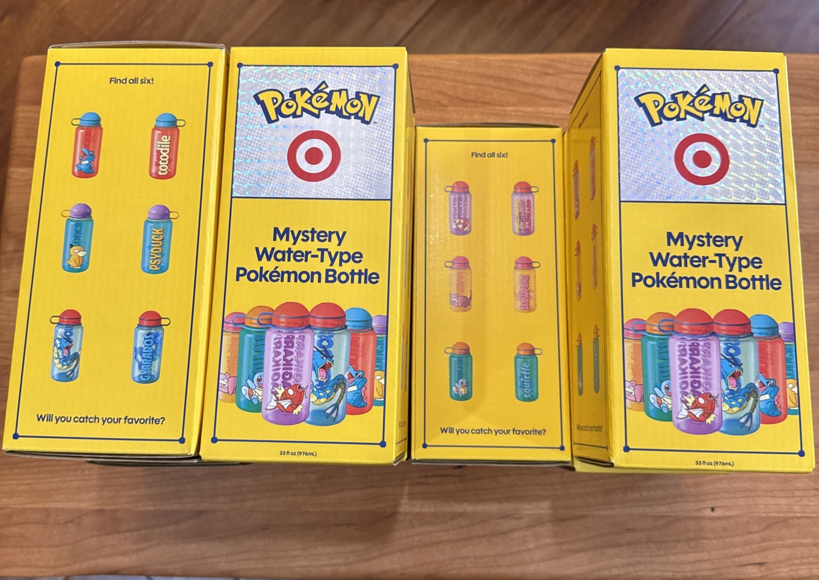 Pokemon X Target Mystery Water Type Pokemon Bottle 30th Anniversary - Sealed