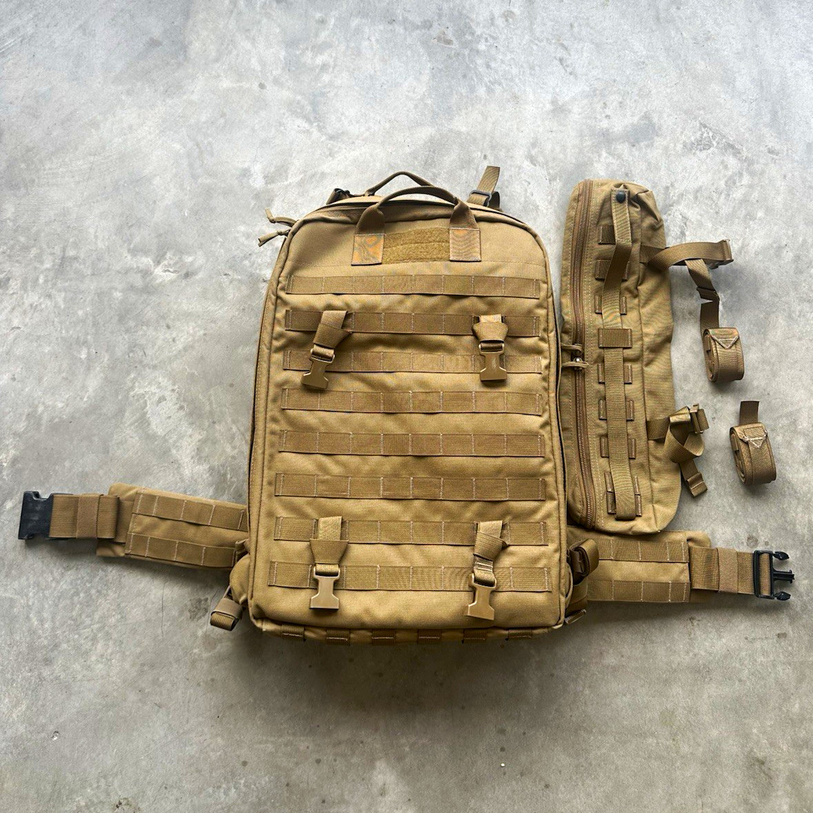 MOJO 440 Multi-Mission Aid Bag Coyote Brown Combat Medic Backpack