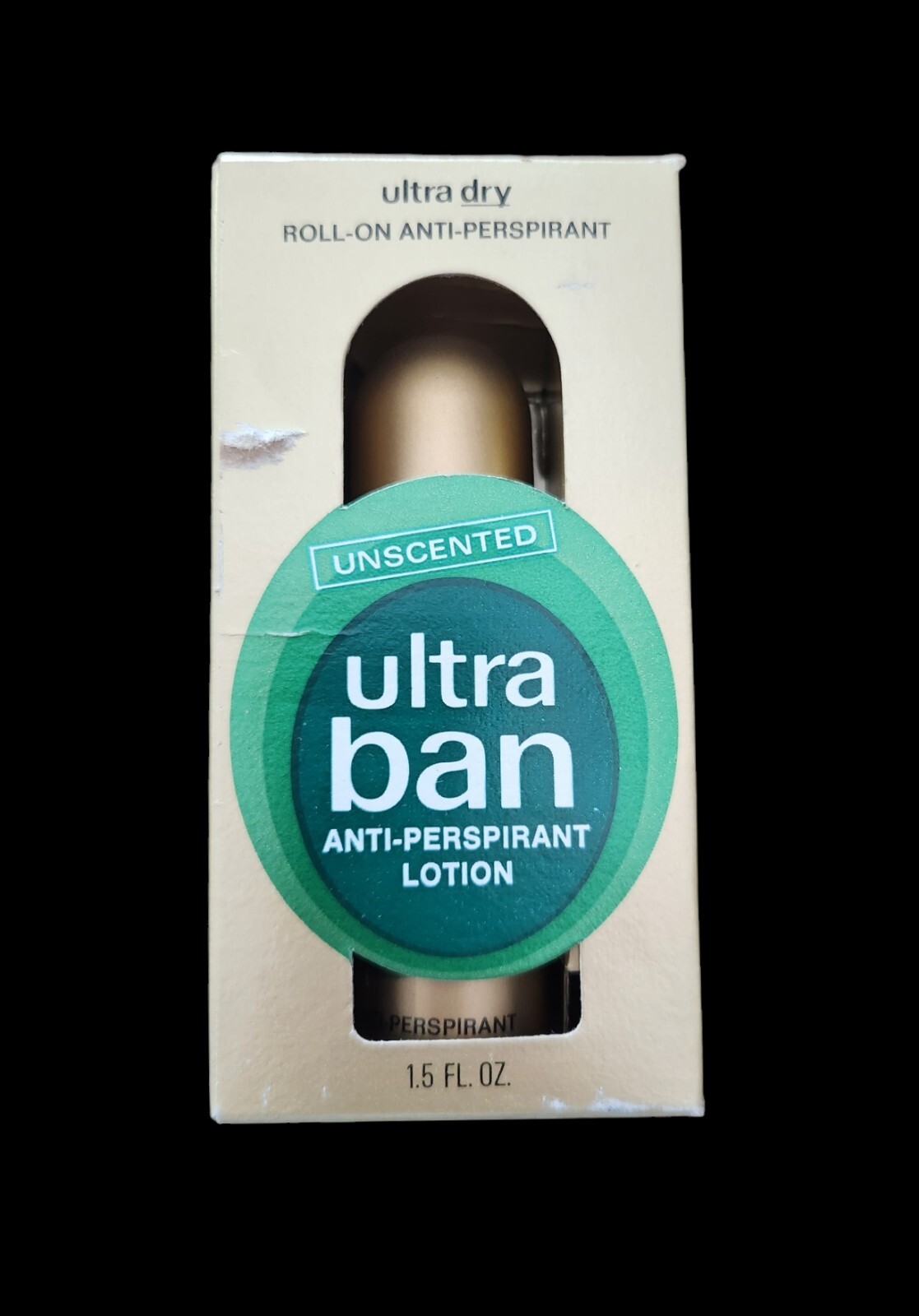 Vintage NOS 1970\'s Ultra Ban Roll-on Anti-Perspirant Deodorant New Old Stock