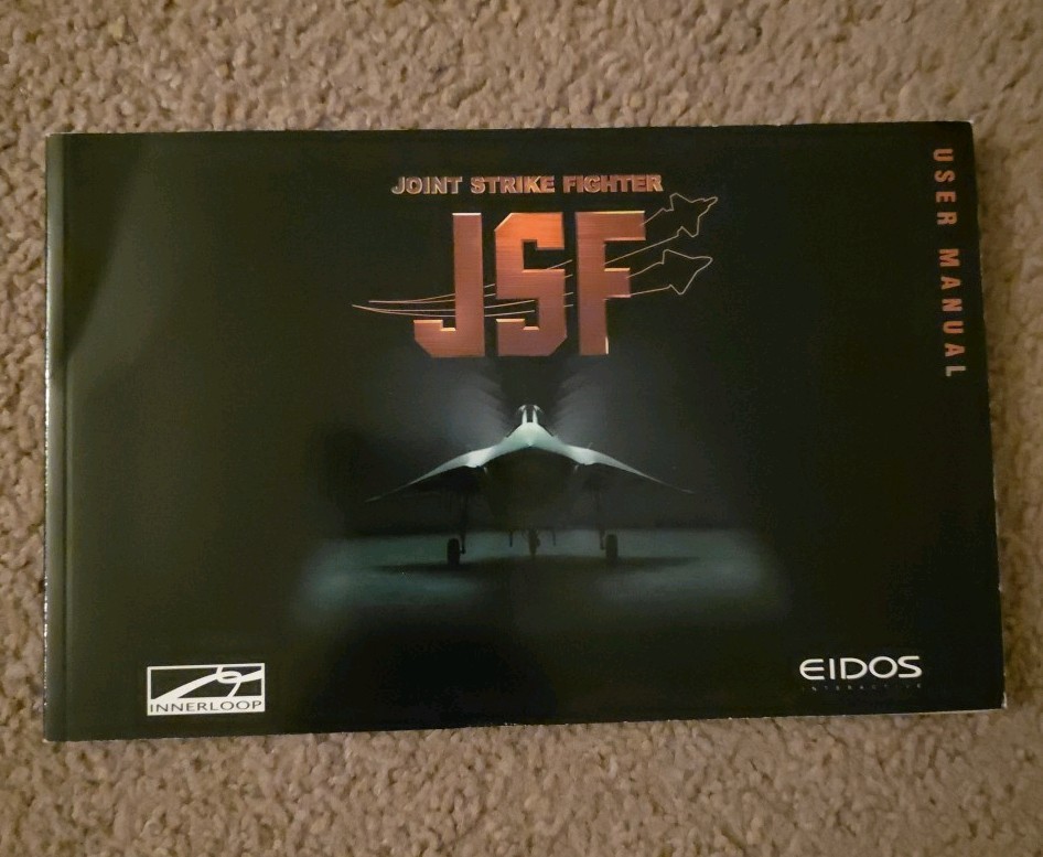 Joint Strike Fighter User Manual-PC, Manual ONLY