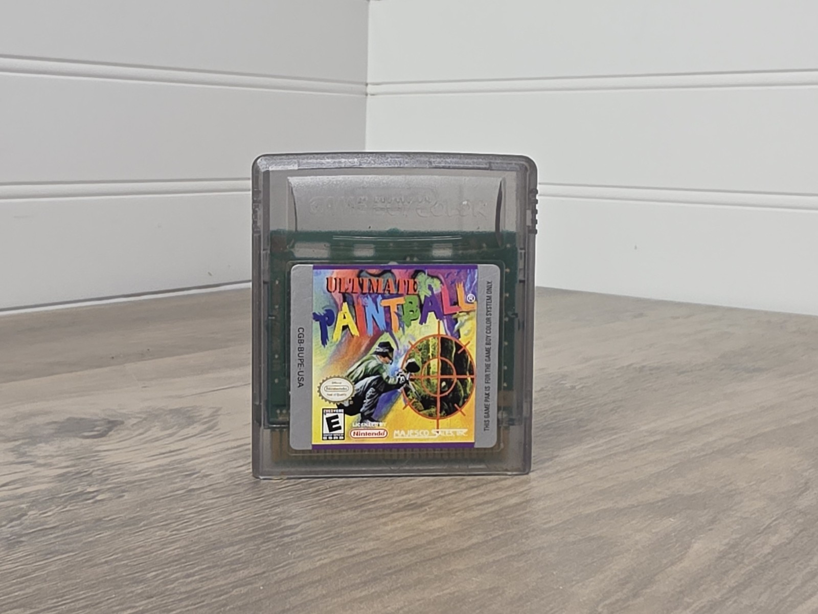 Ultimate Paintball Nintendo Game Boy Color Cartridge First Person Shooting Game