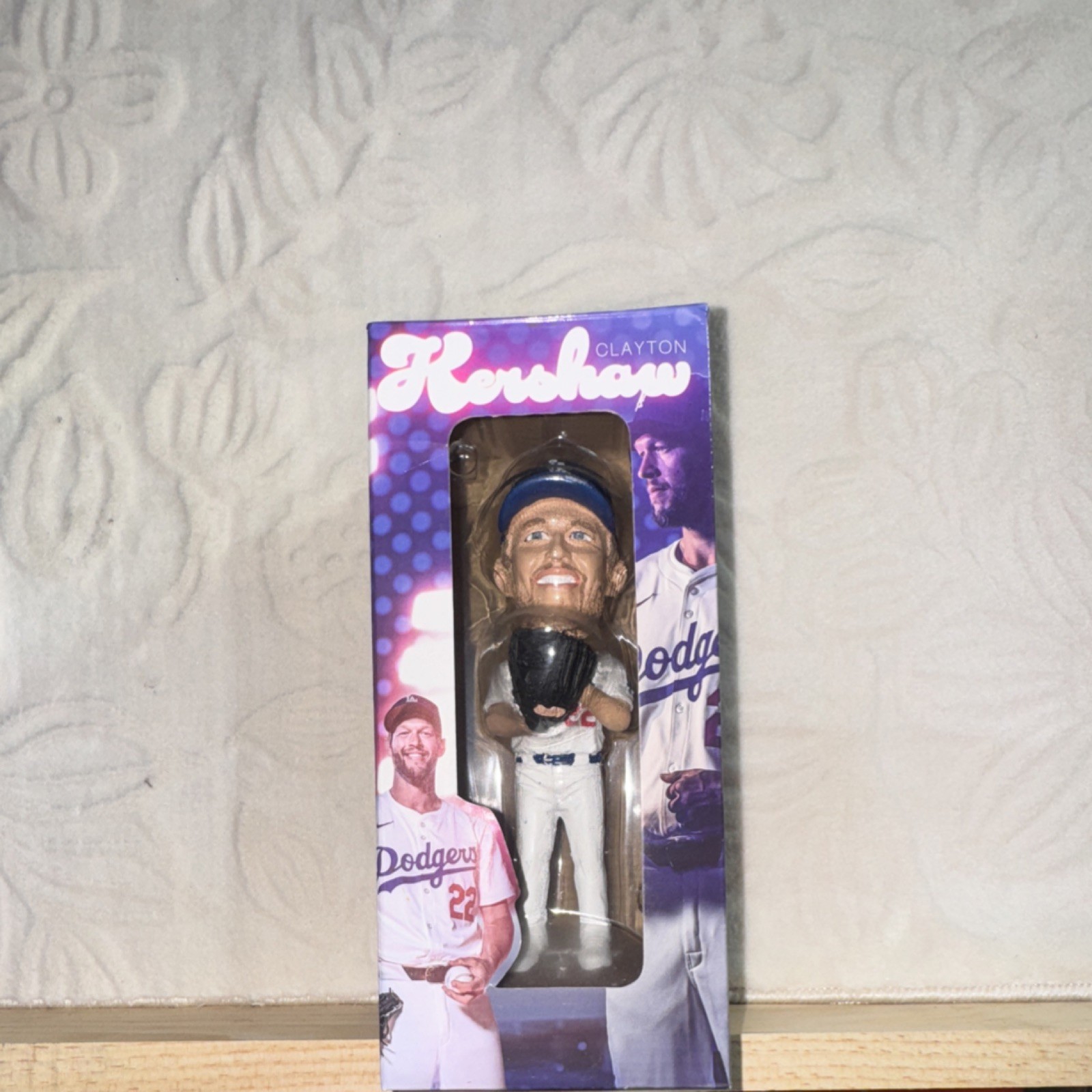Clayton Kershaw Dodgers Bobblehead MLB Baseball ampm Exclusive Box #22