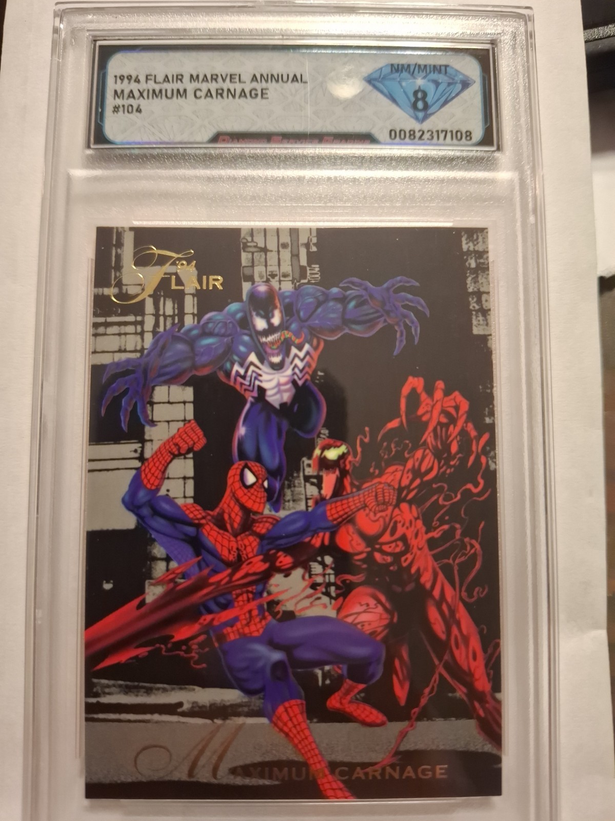 Maximum Carnage - 1994 Flair Marvel #104