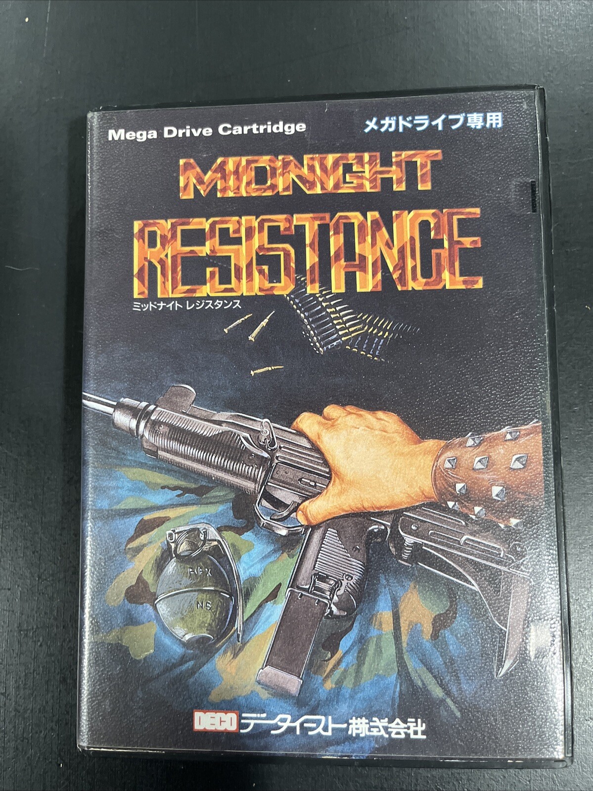 SEGA MEGA DRIVE GENESIS MIDNIGHT RESISTANCE Japanese CIB US Seller