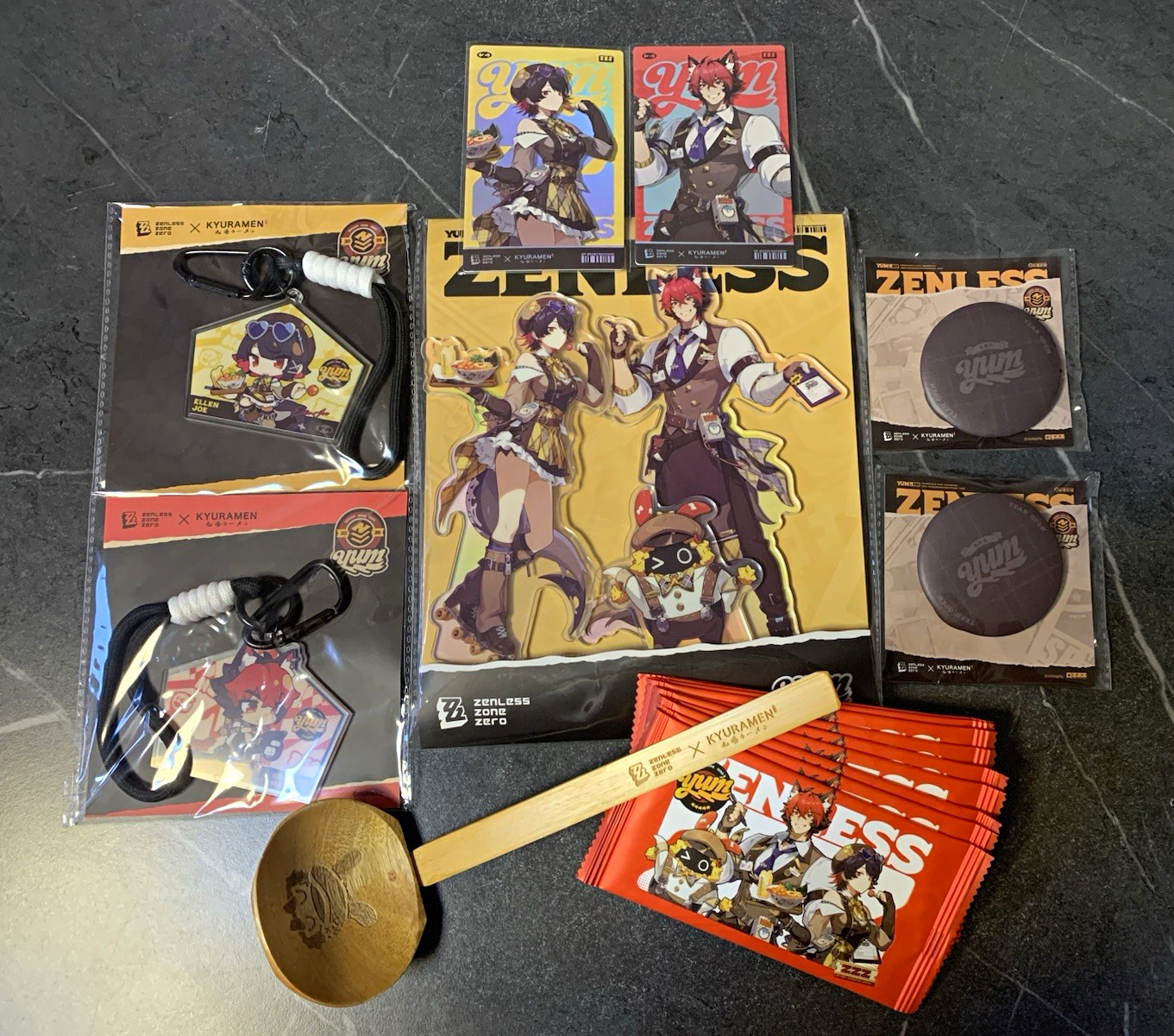 New ZZZ Zenless Zone Zero X Kyuramen Lot of 6