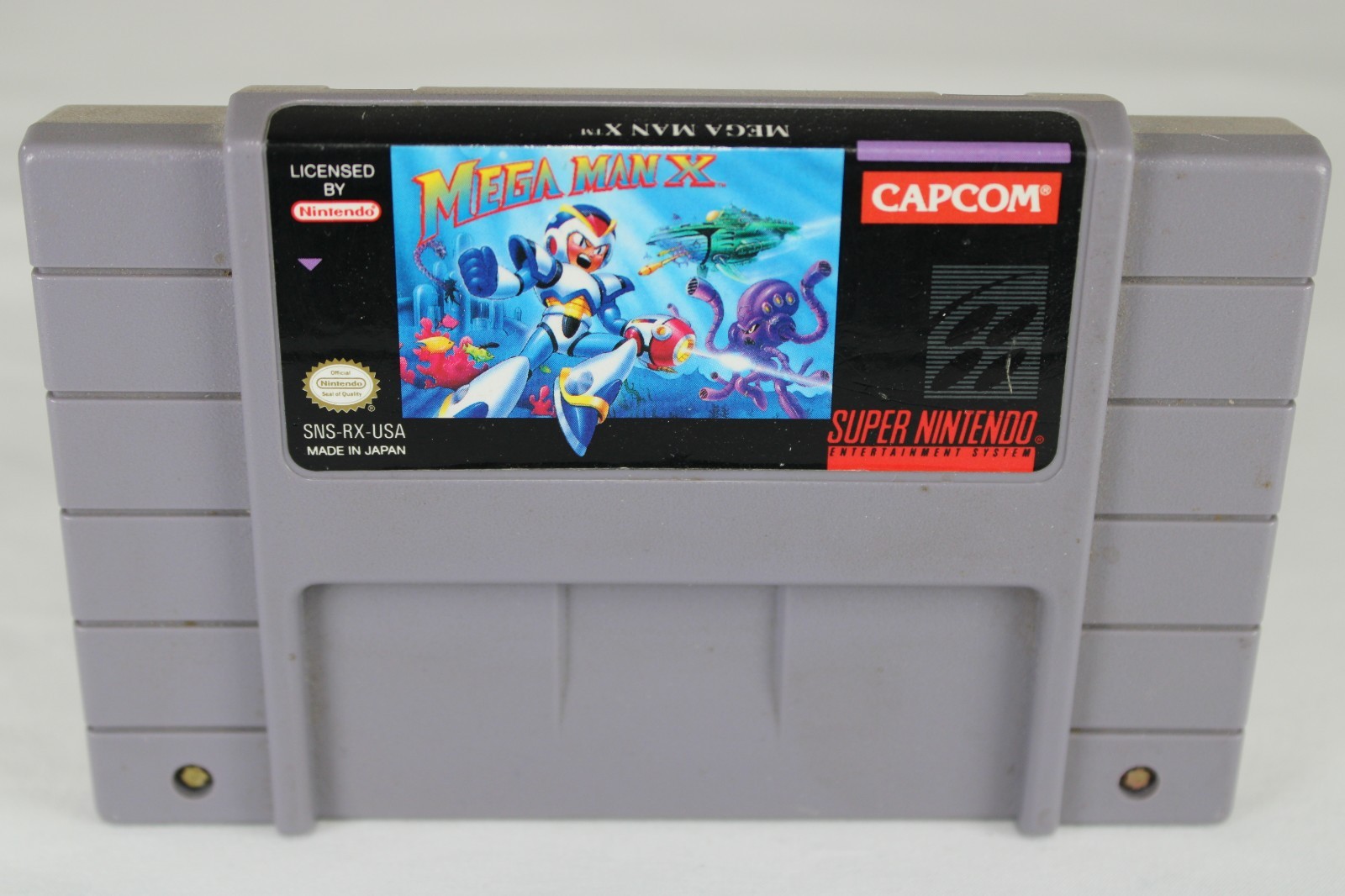 Mega Man X (SNES, 1994) - Game Only Authentic Tested