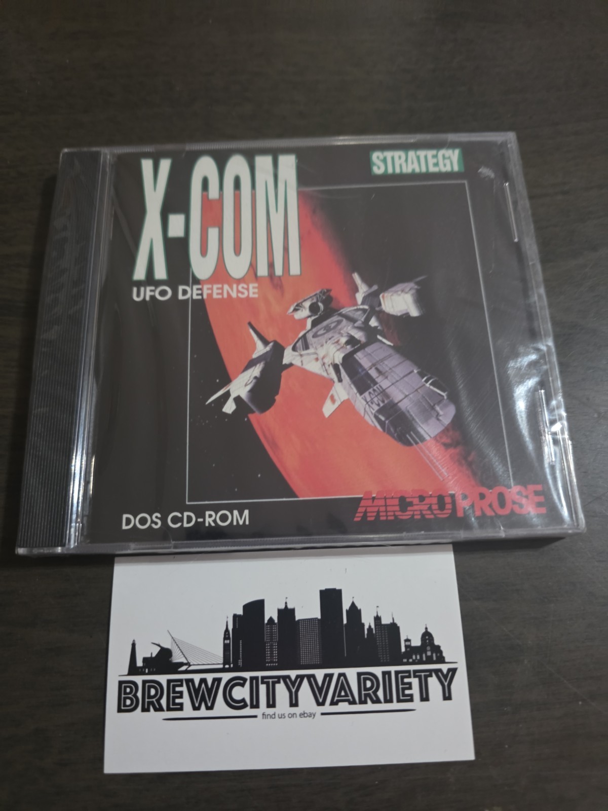 X-COM UFO Defense PC DOS CD-ROM MicroProse Sealed 1997 - VGA Ready