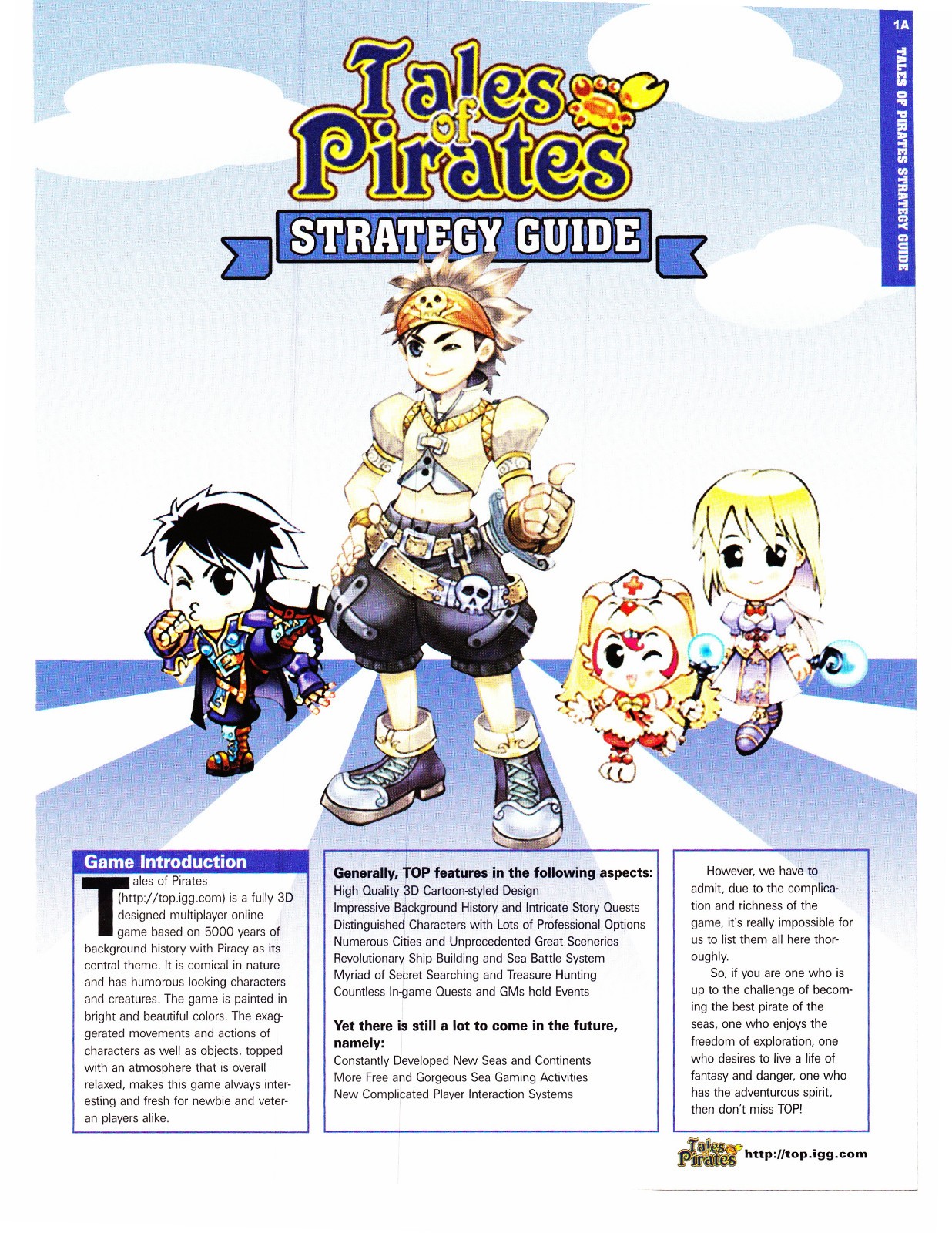 2007 Tales of Pirates Videogame Print Ad 13 Page Article MMORPG Moli I Got Games