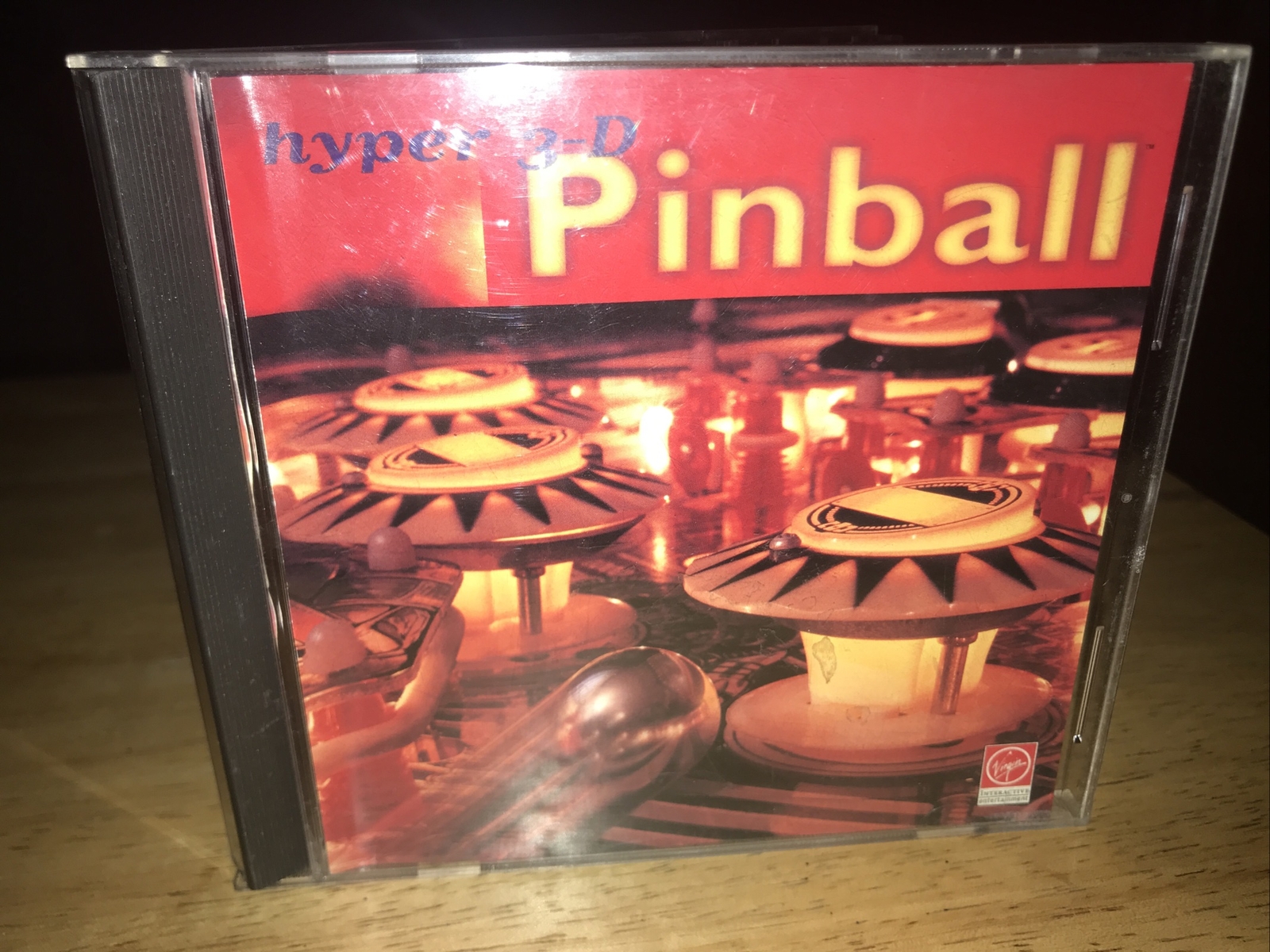 Hyper 3-D Pinball (PC, 1995) Case , Booklet And Working Game