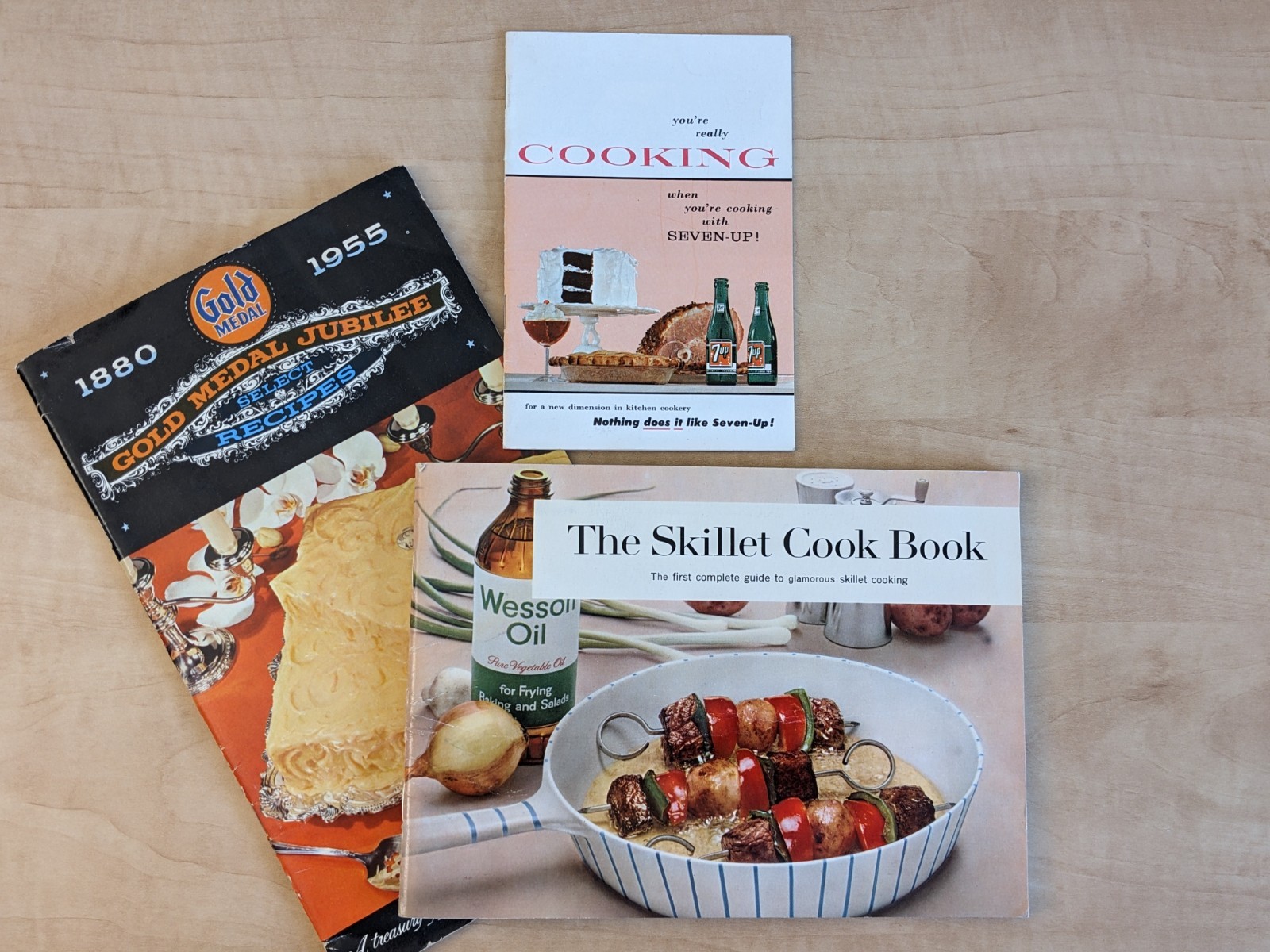 Vintage 1950-'s Major Brand Cookbooks