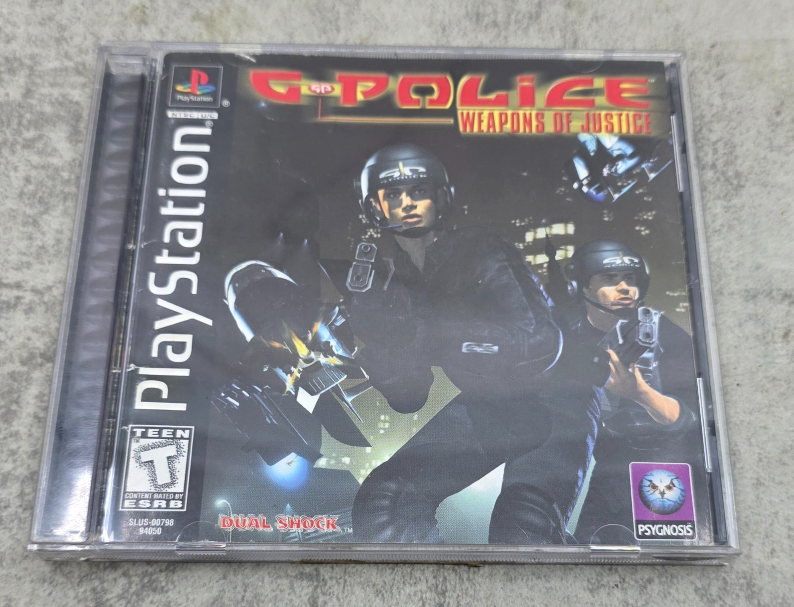G Police Weapons Of Justice - Sony PlayStation 1 PS1 Complete 