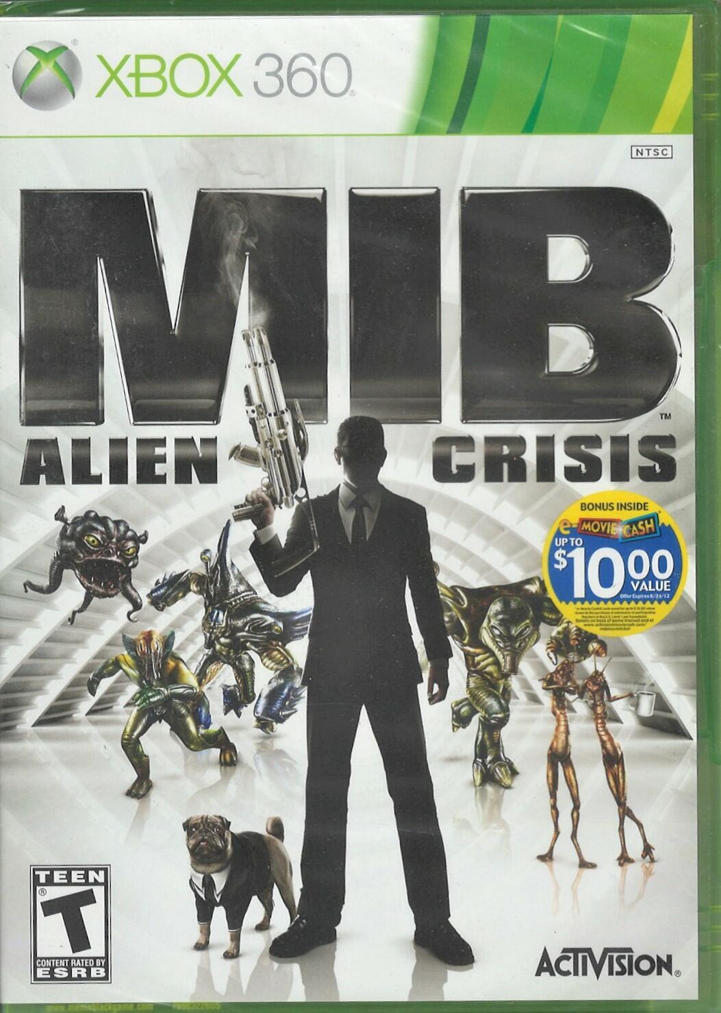 Men In Black: Alien Crisis Xbox 360 (Brand New Factory Sealed US Version) Xbox 3