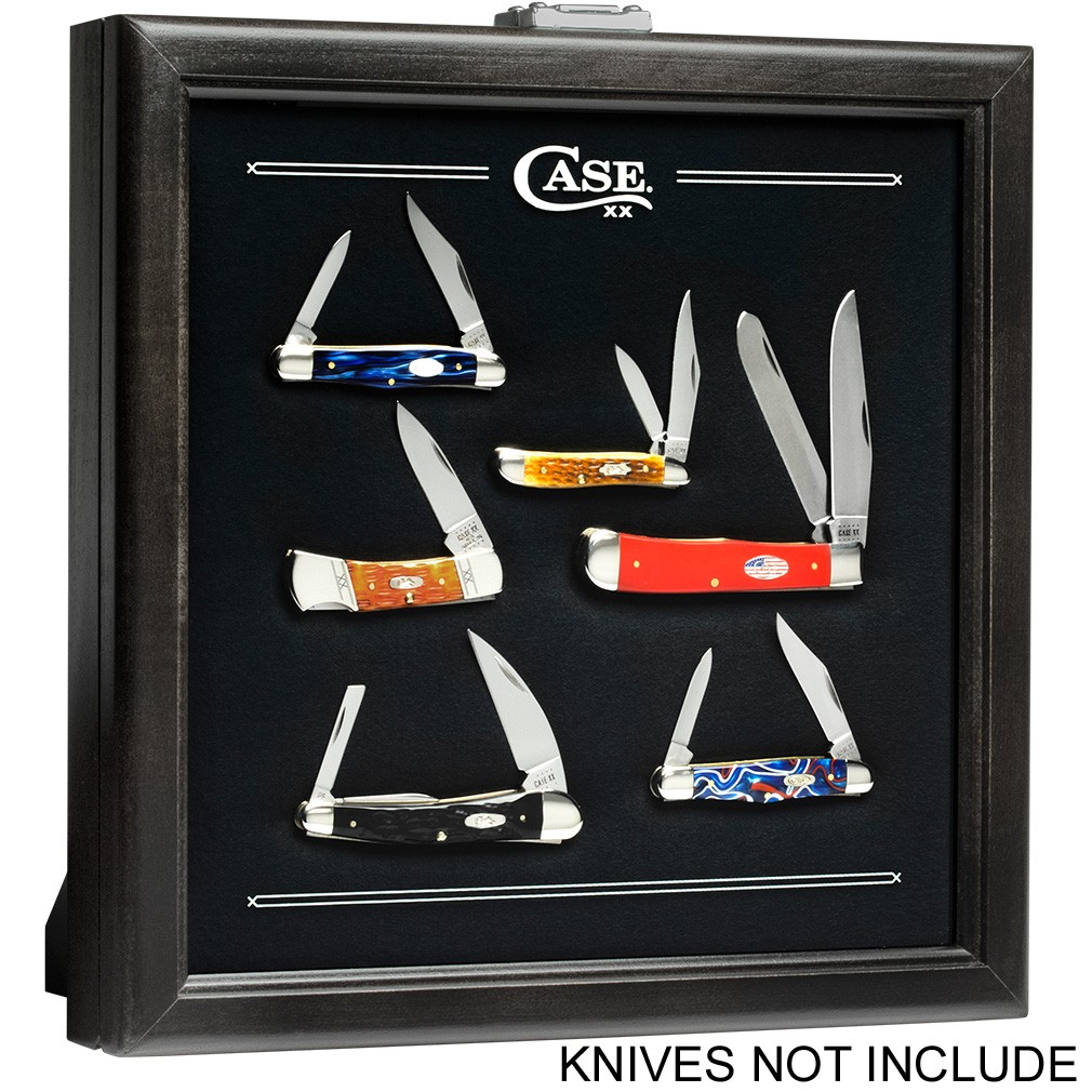 CASE XX KNIVES BLK/GRY SMALL COUNTERTOP DISPLAY - 13W X 13H X 2D (50990) POCKET