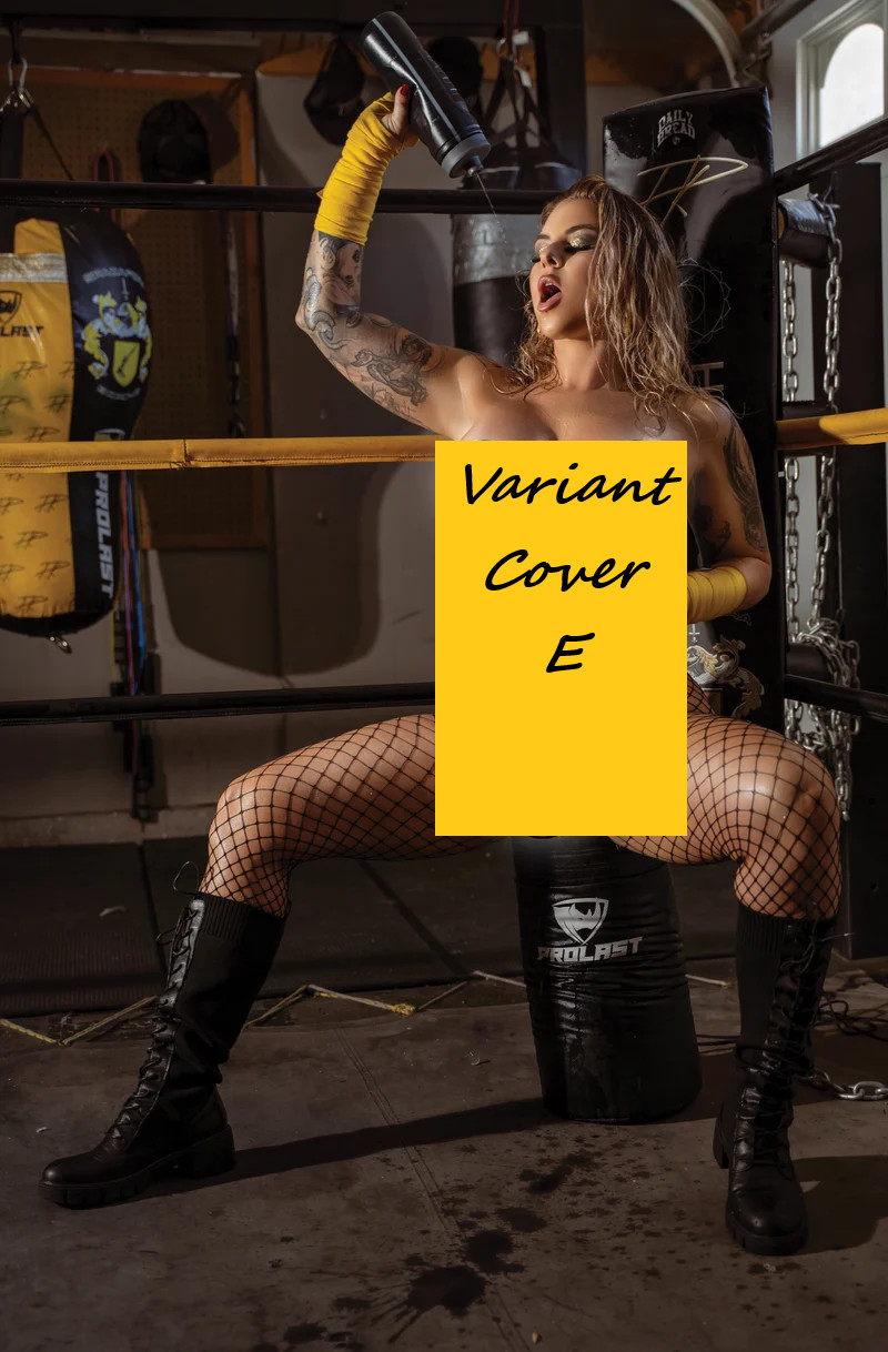 Motley Monroe Cosplay Showcase Boxer Variant Cover Black Ops Publishing PRESALE