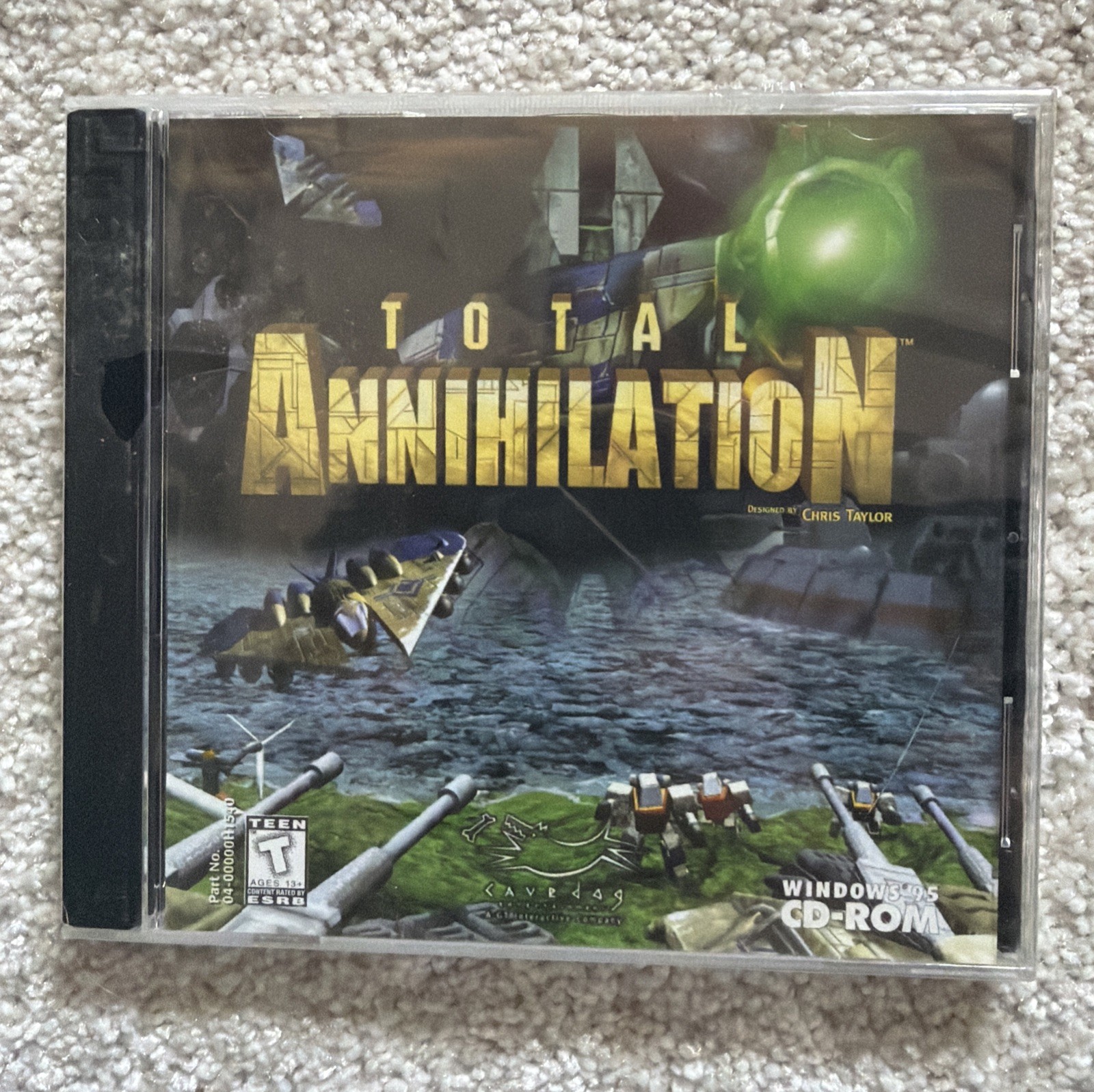 Total Annihilation Jewel Case (PC, 1997) - JEWEL CASE SEALED / NEW