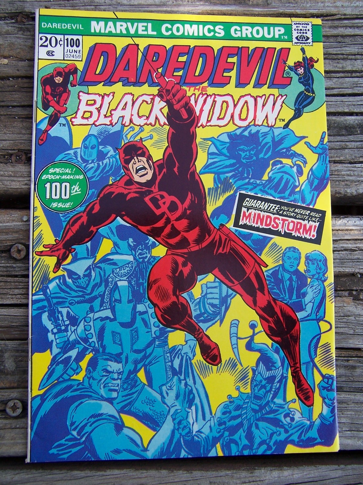Daredevil #100, Anniversary Issue, Very Fine+
