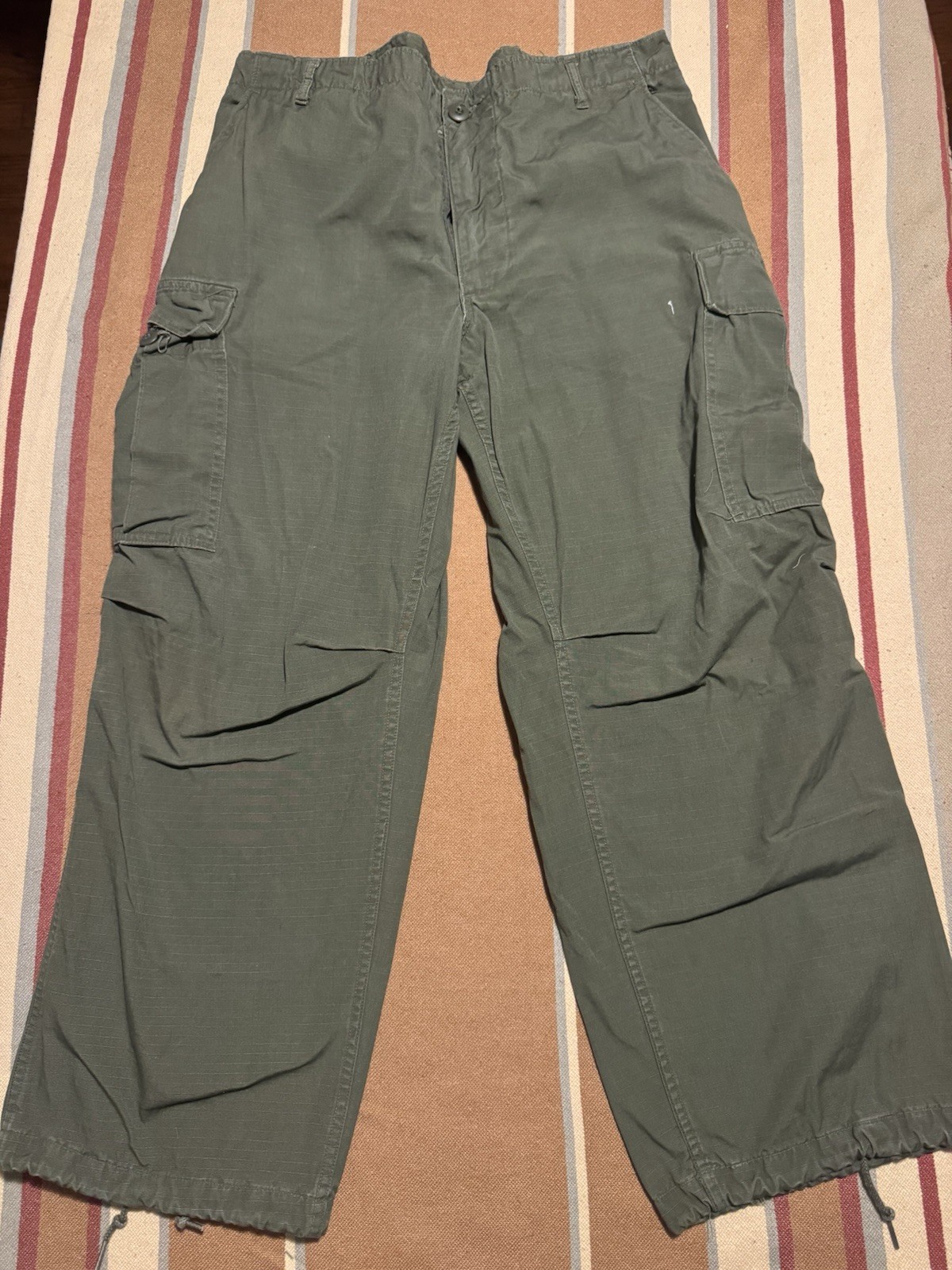 VTG OG-107 Wind Resistant Rip Stop Poplin 1969 Cargo Pants Tropical Vietnam
