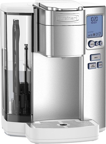 Cuisinart SS-10WP1 White Single Serve 72oz Reservoir CoffeeMaker(OpenBox)