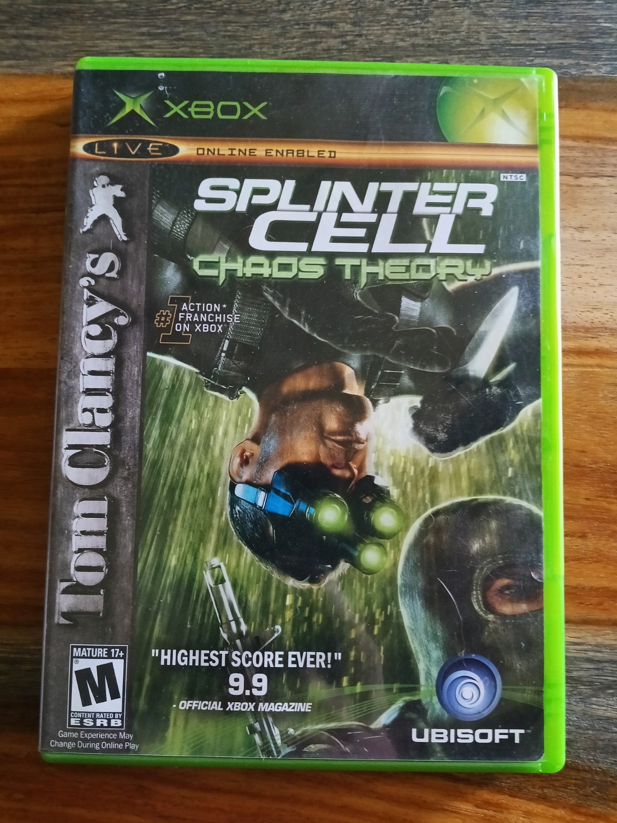 Tom Clancy\'s Splinter Cell: Chaos Theory (Microsoft Xbox 2005) CIB