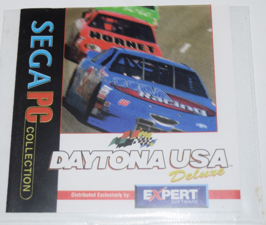 Daytona USA Deluxe 1996 Out Of Print Windows 95 PC Disc Only Disc is Mint
