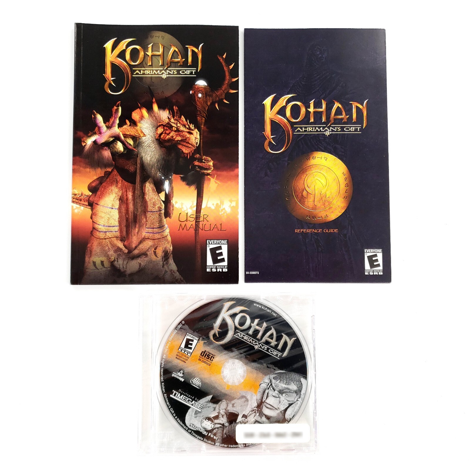Kohan: Ahriman's Gift (PC) New Factory Sealed In Jewel Case w/ Manual & Guide