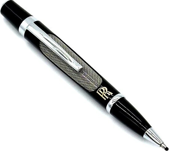 Rolls-Royce Black & Silver Luxury Ballpoint Pen Collector’s Edition Gift Boxed