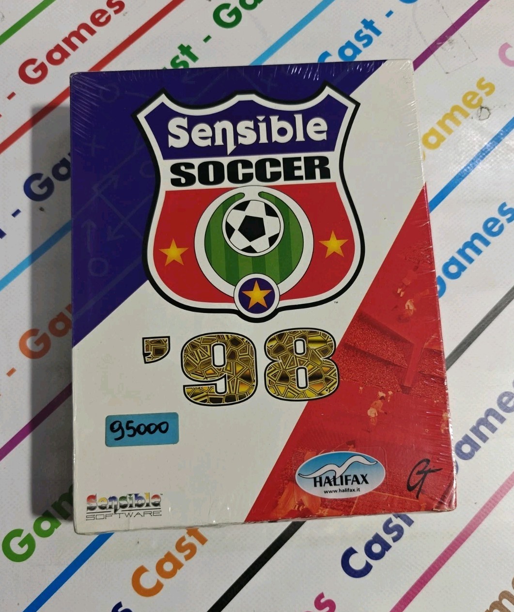 PC SENSITIVE SOCCER 98 NEW BIG BOX SEALED 