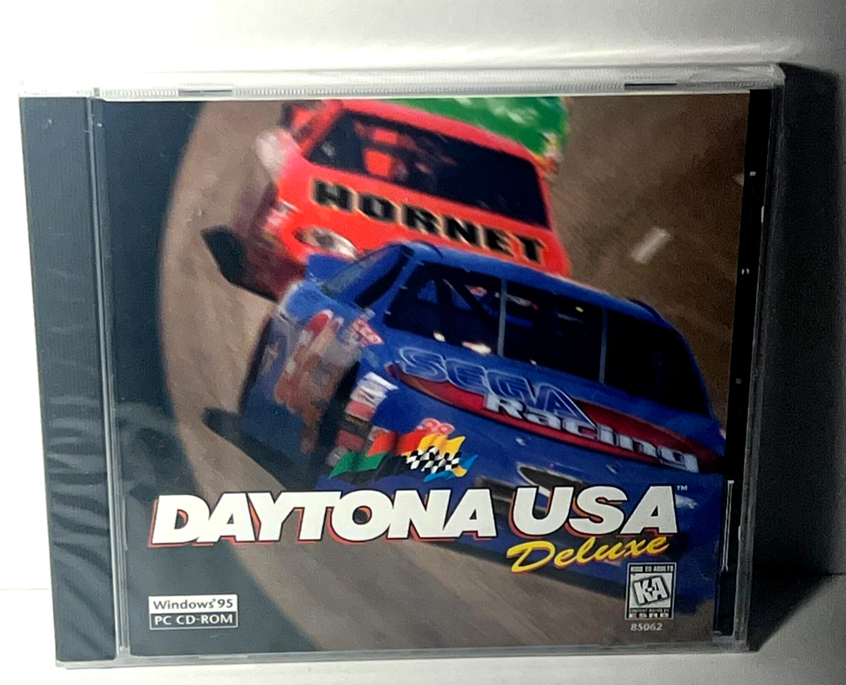 Daytona USA Deluxe Edition PC 1997 New Windows 95 Rare Sega