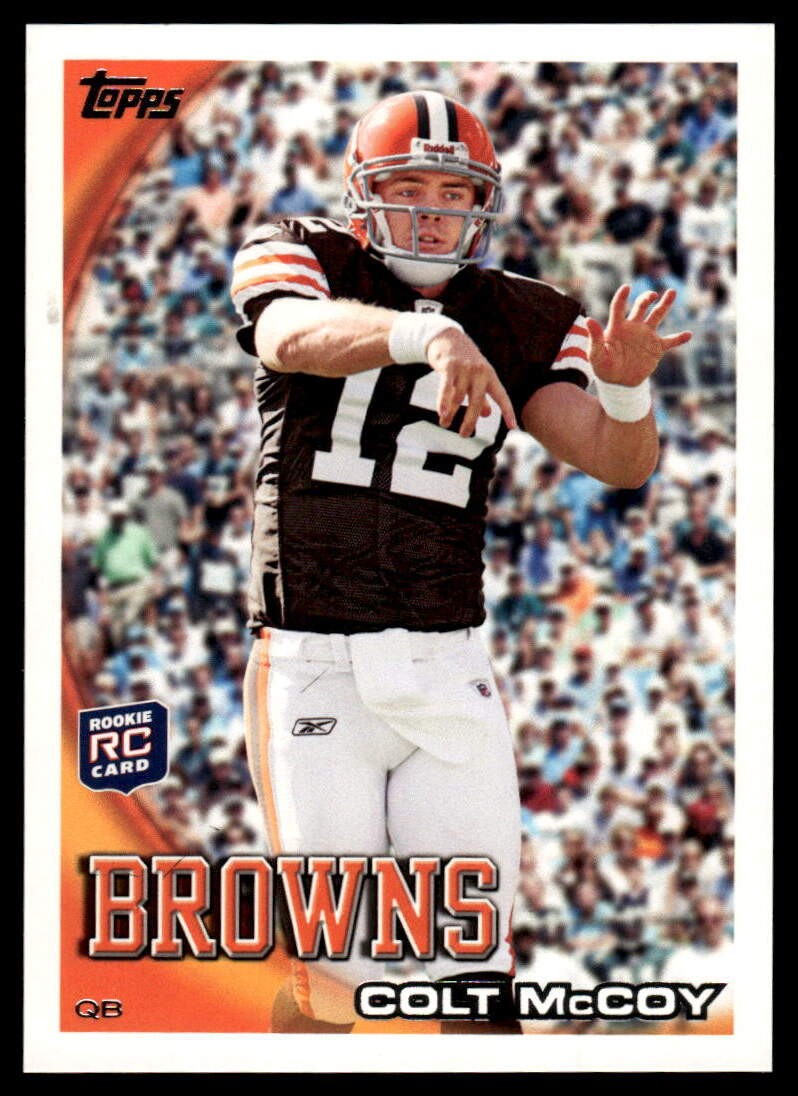 2010 Topps #194 Colt McCoy Factory Set Bonus: Rookies (Target)