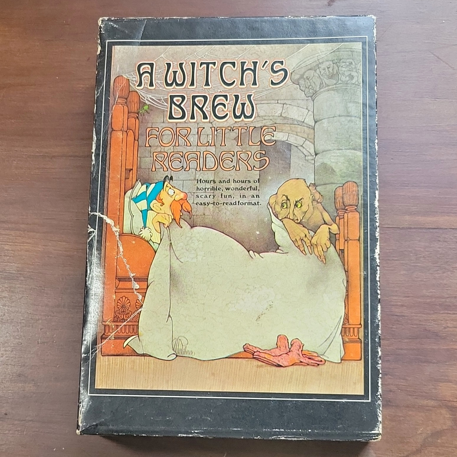 Dell Yearling Book A Witch\'s Brew for Little Reader Box Full Set Illustr 1970