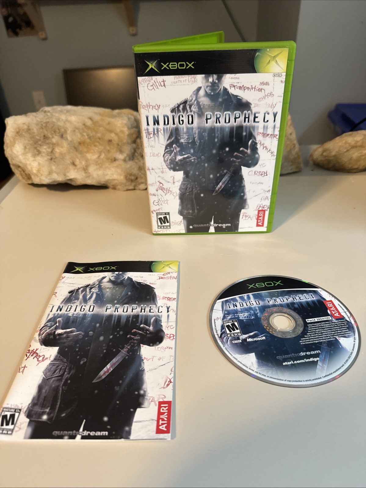 Indigo Prophecy (Microsoft Xbox) Tested. CIB. Clean Throughout