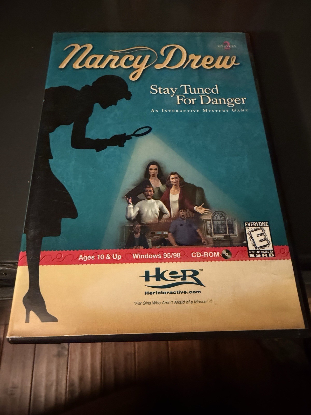 Nancy Drew: #2 Secrets Can Kill - PC - Action/Adventure/Mystery Game - W/Manual