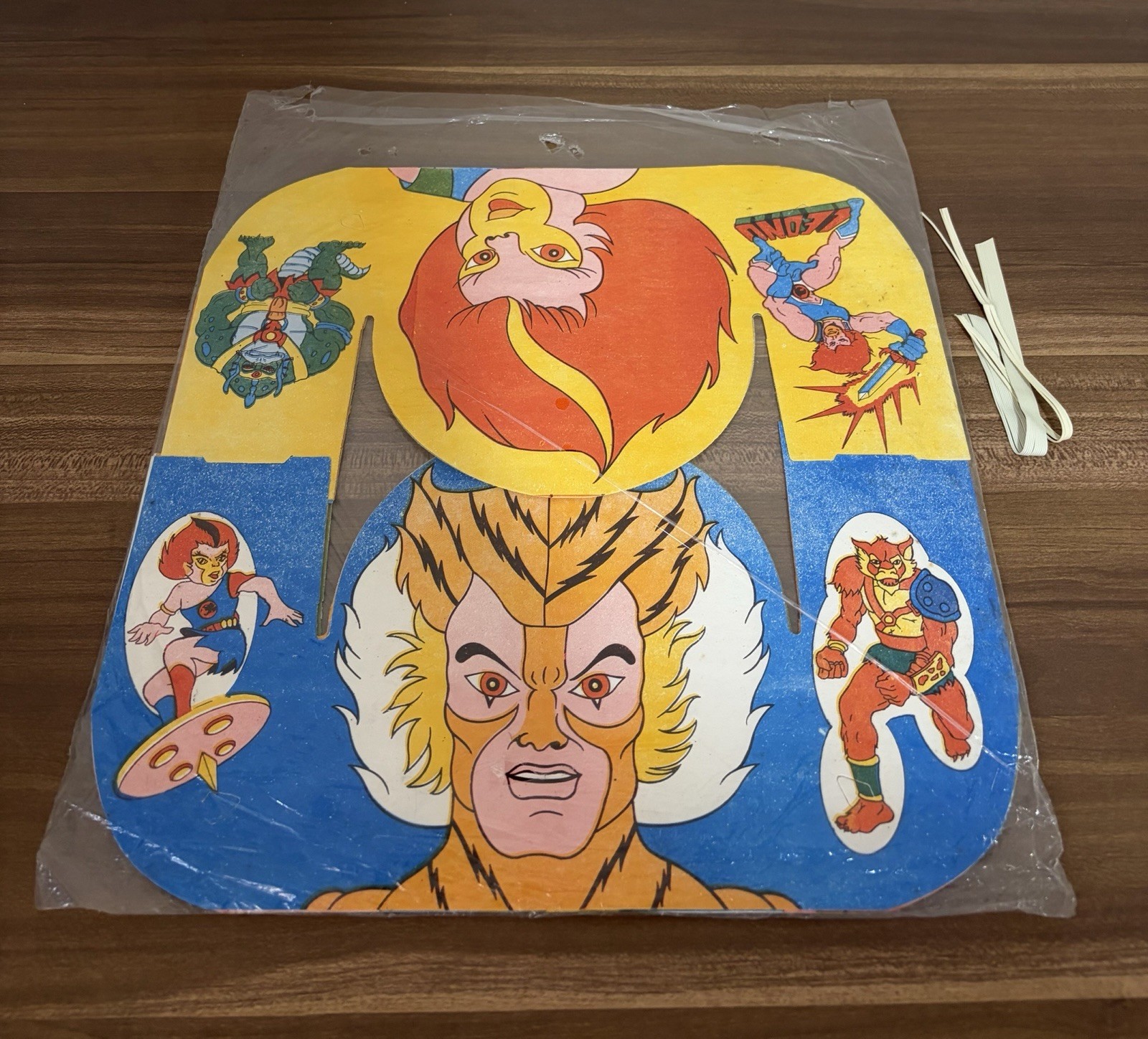 Thundercats Lion-O/ Tygro -Party Hats Halloween🎉 Peru Art Very Rare VTG 80s HTF