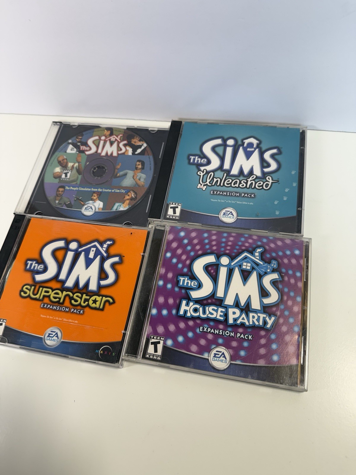The Sims Online PC Game Lot Of 4 Deluxe Edition Superstar House Party Unleashed
