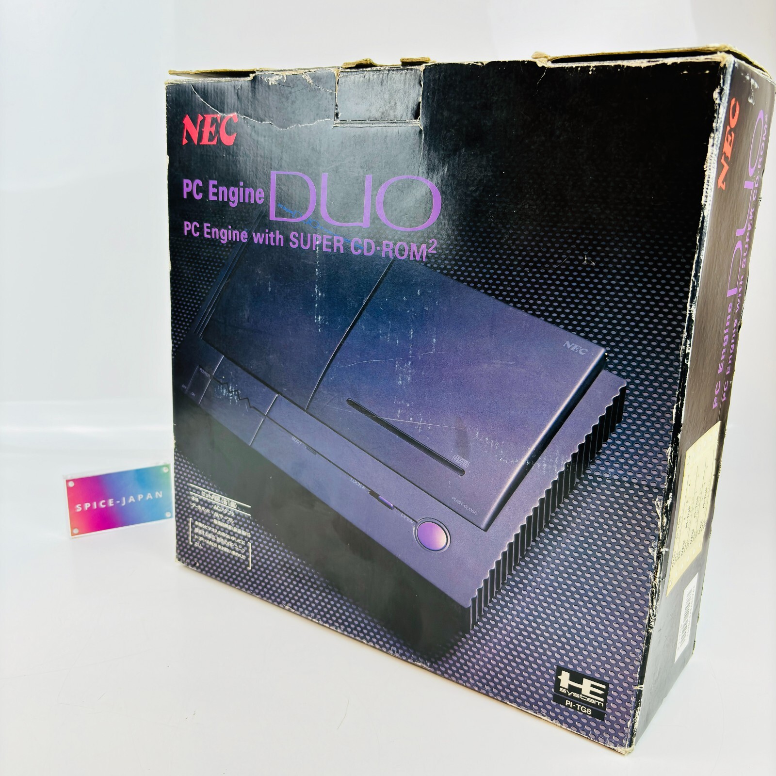 NEC PC Engine DUO Turbo Duo Console System PI-TG8 retro game Console 1991 w/Box