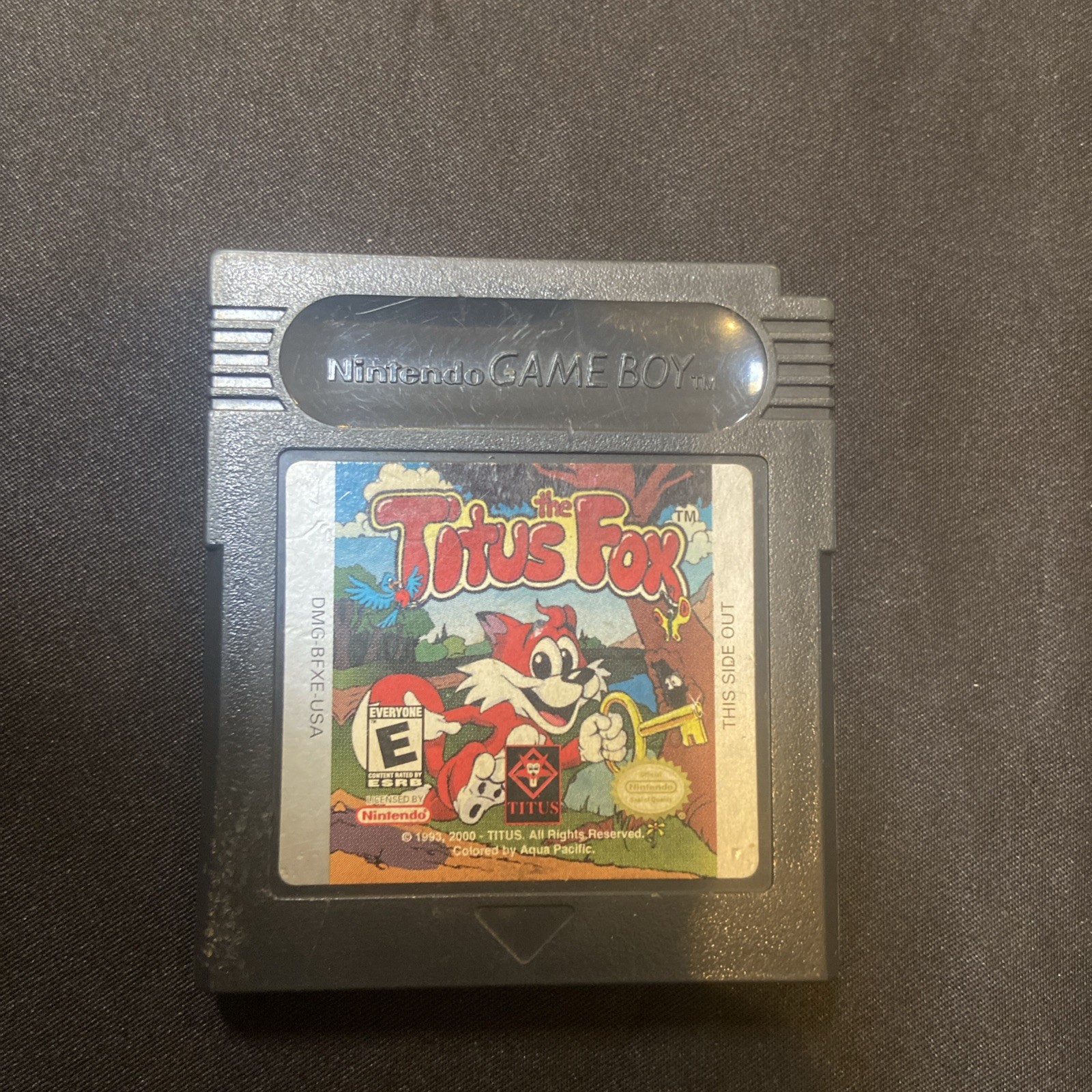 Titus The Fox [Gameboy] [Game Cartridge
