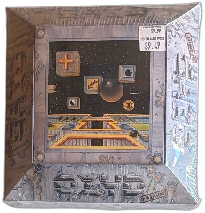 Oxyd Magnum PC Big Box 1992 Sealed Vintage DOS Puzzle Game Dongleware