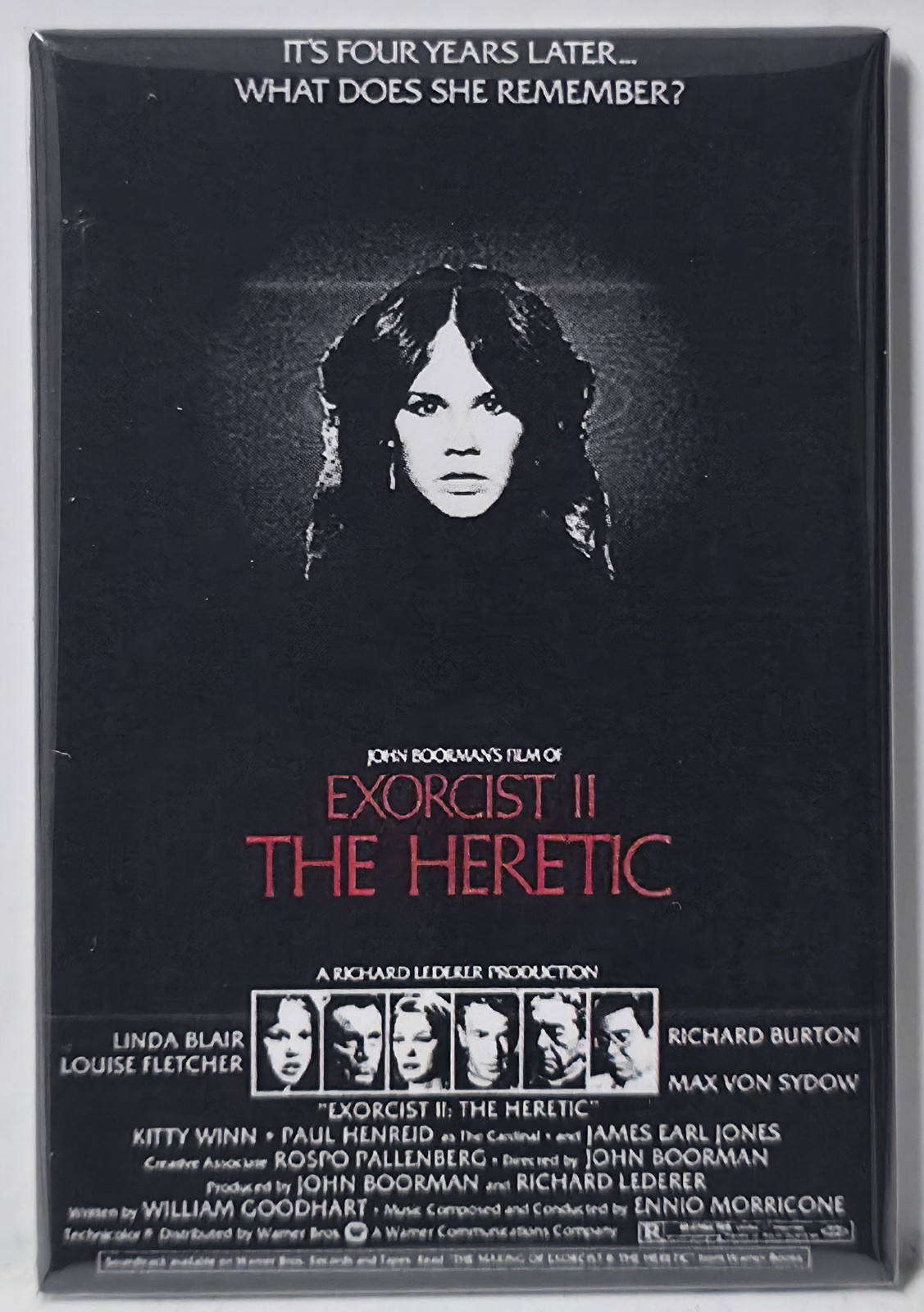 Exorcist II The Heretic 1977 Cult Horror Movie 2x3 MAGNET Collectible 