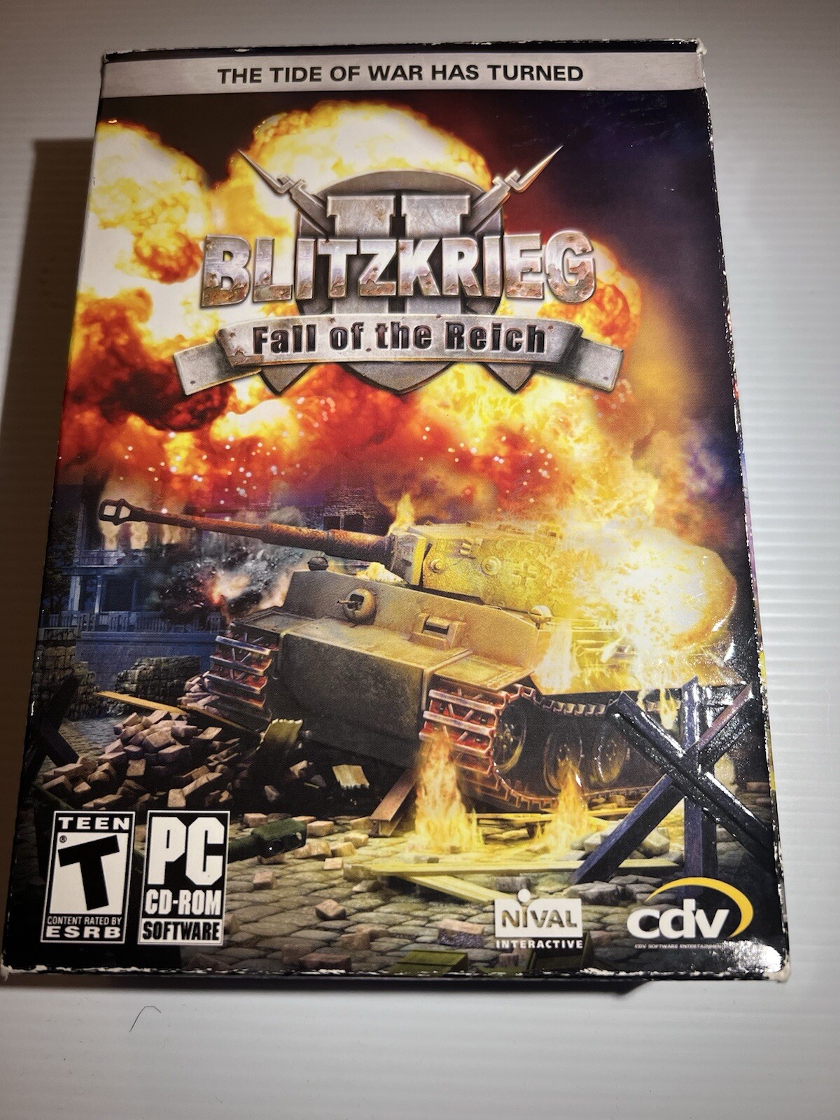 Blitzkreig 2 Fall of The Reich PC-CD ROM Win XP/2000