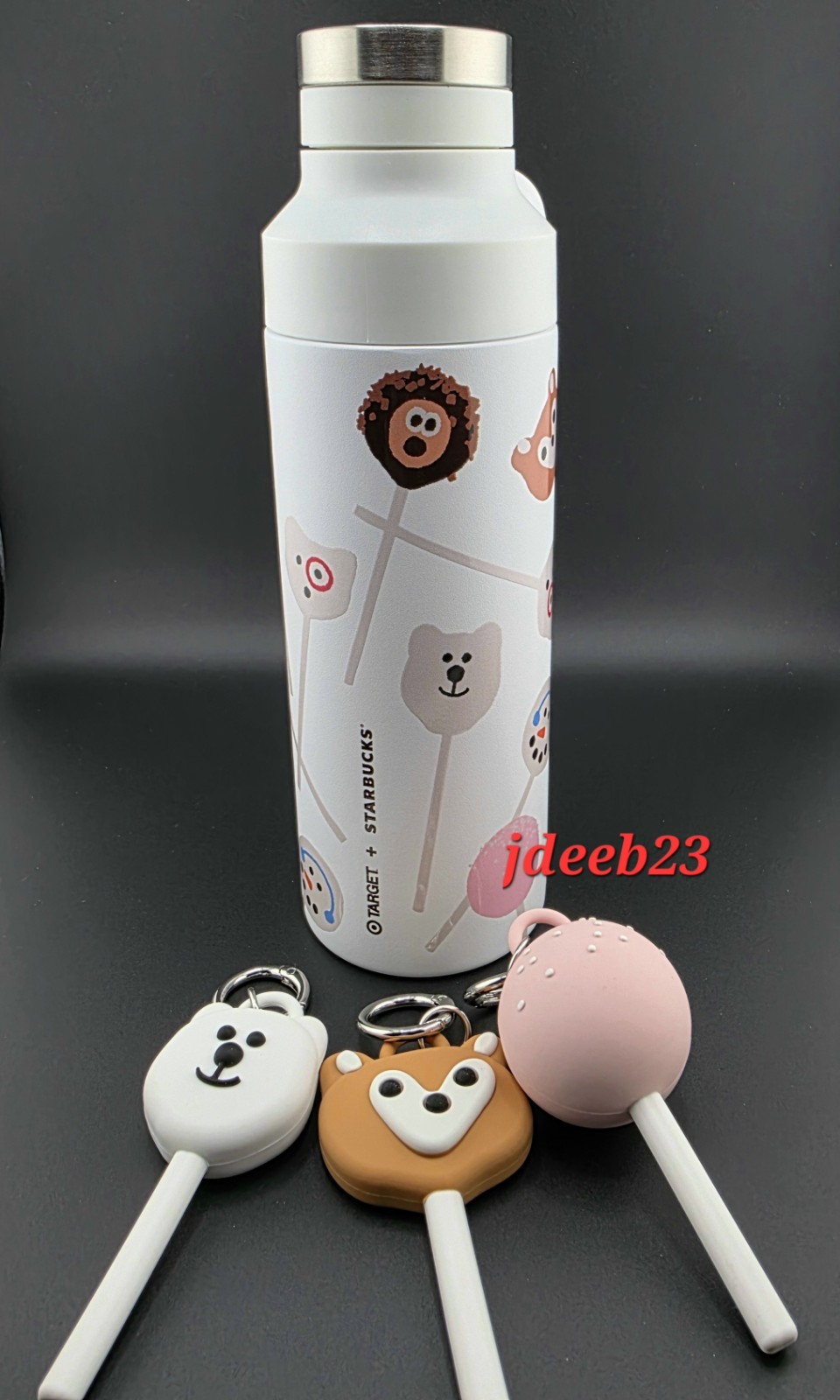 Starbucks x Target Cakepop Collection  With Cakepop Keychains Tumbler 