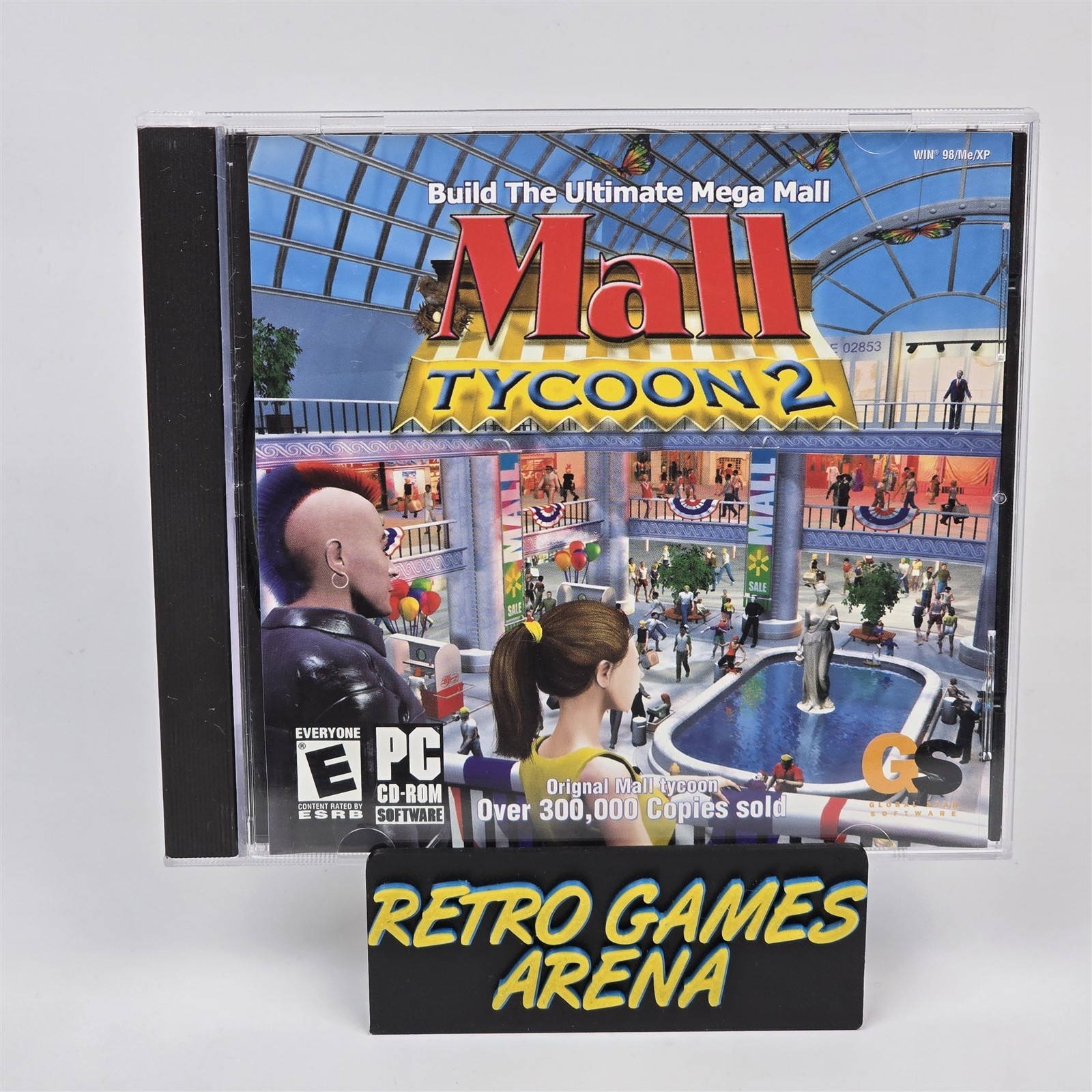 Mall Tycoon 2 (PC CD-ROM) Jewel CIB COMPLETE